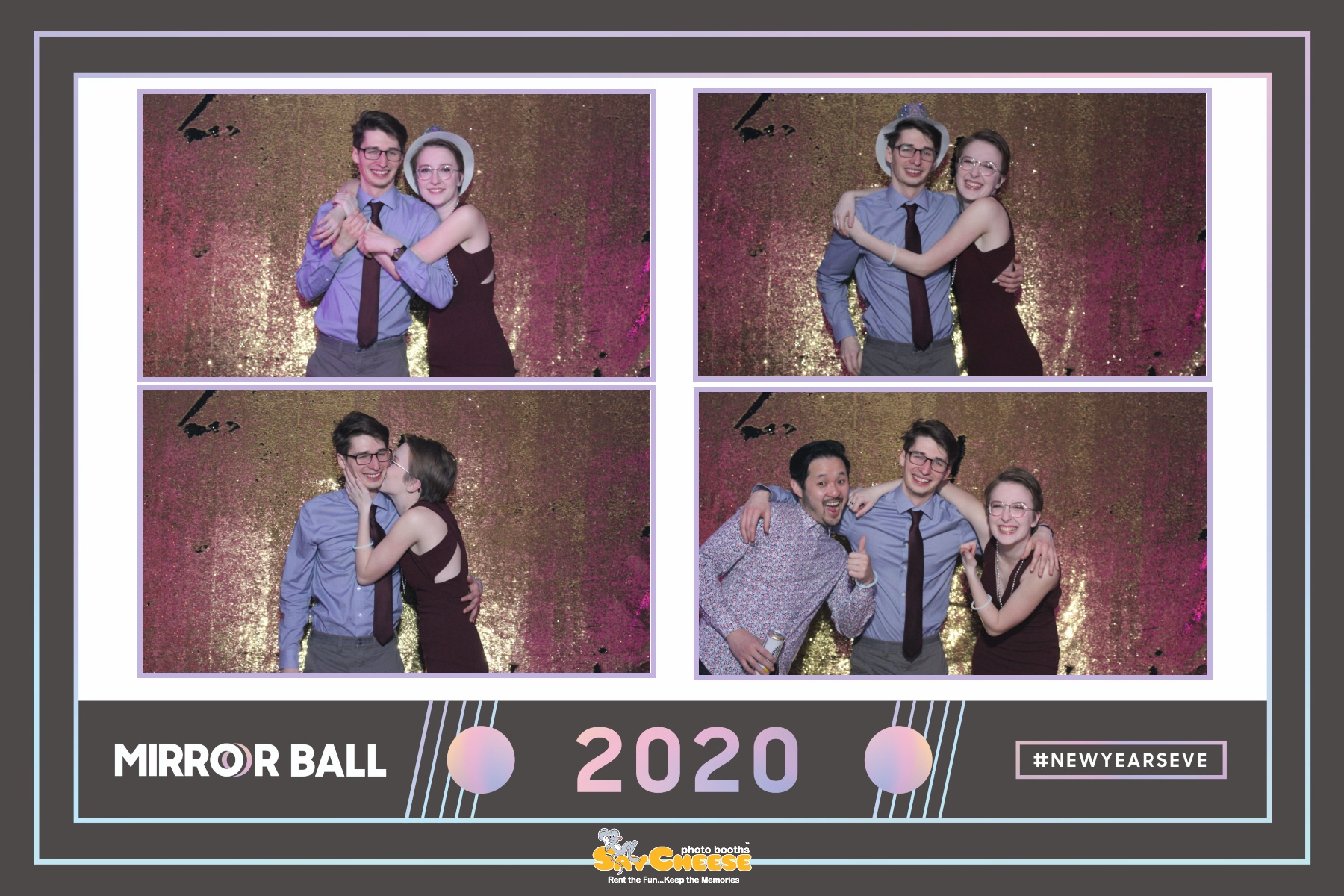 Mirror Ball  | View more photos from the event at gallery.saycheesephotobooth.com/u/SayCheesePhotoBooth/Mirror-Ball