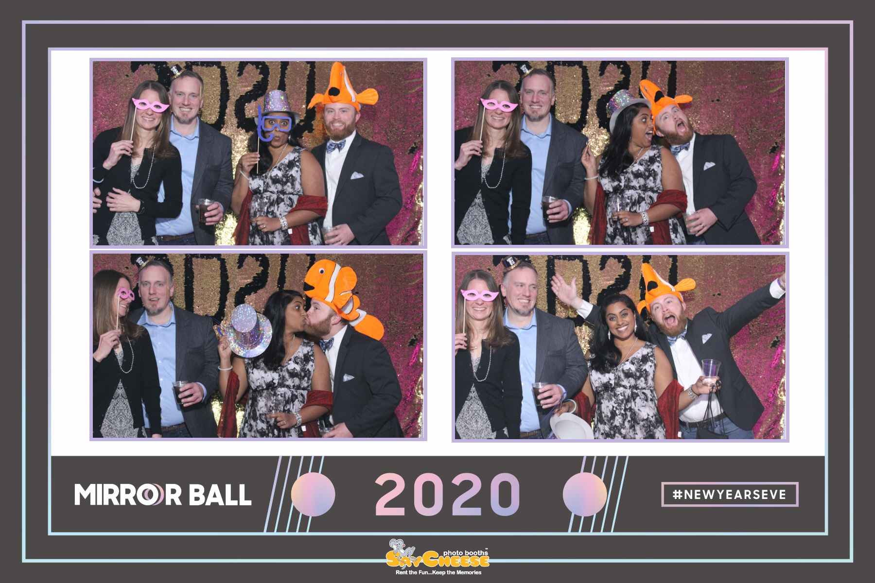 Mirror Ball  | View more photos from the event at gallery.saycheesephotobooth.com/u/SayCheesePhotoBooth/Mirror-Ball