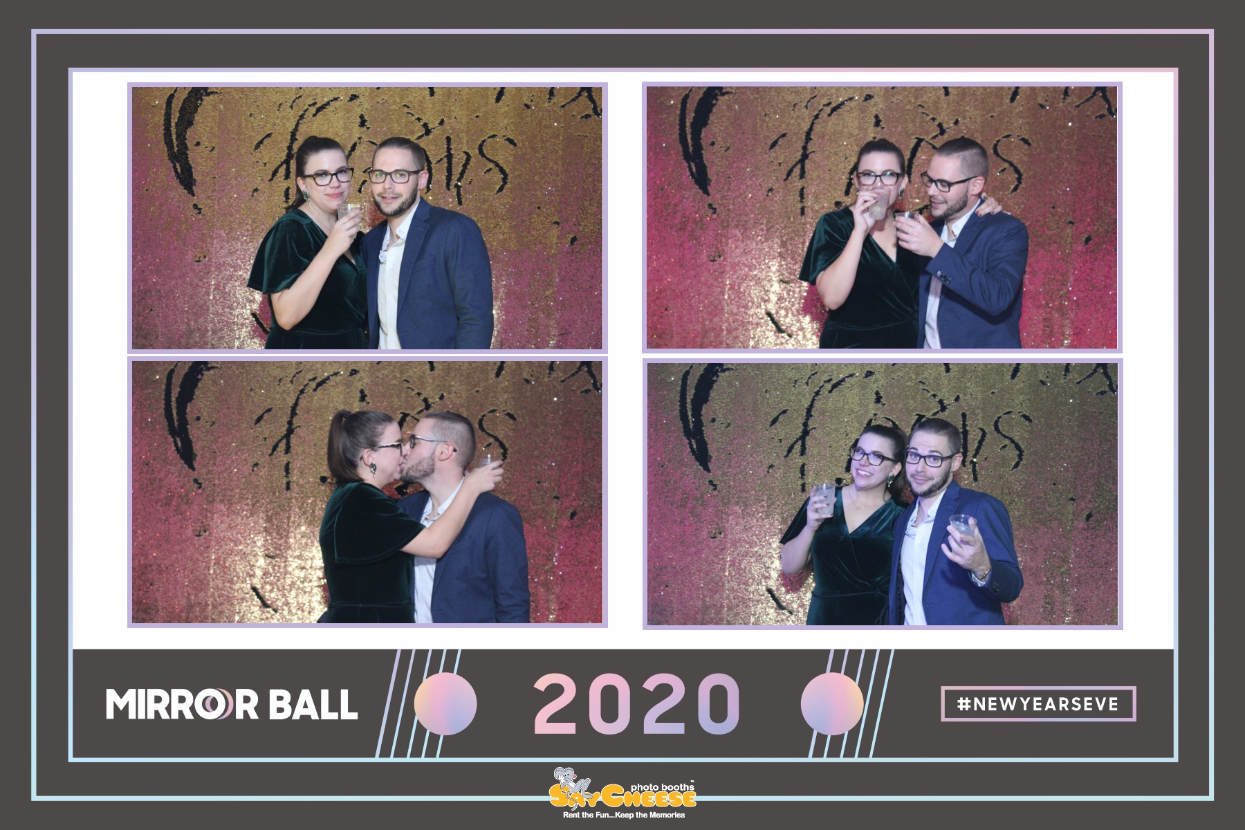 Mirror Ball  | View more photos from the event at gallery.saycheesephotobooth.com/u/SayCheesePhotoBooth/Mirror-Ball