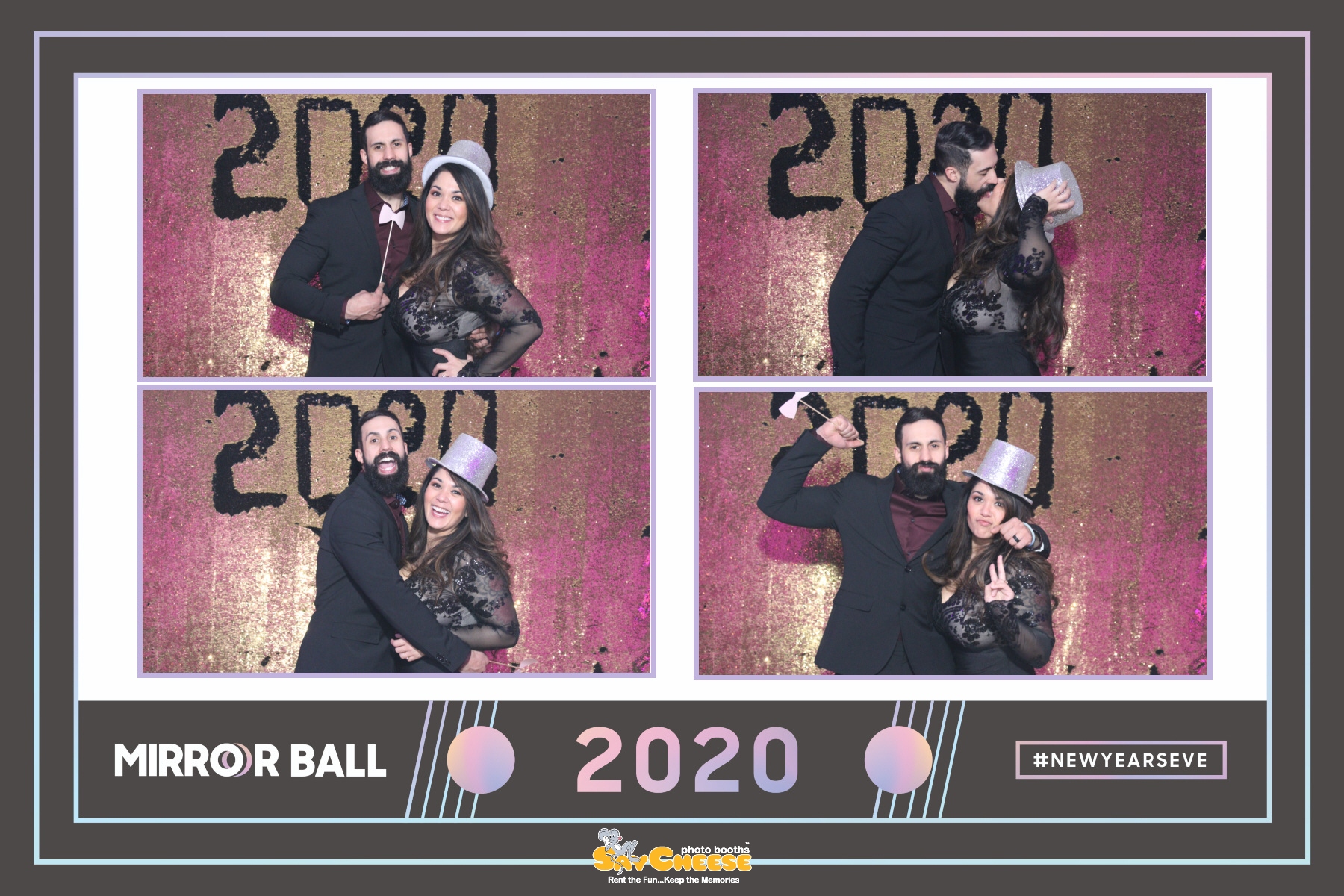Mirror Ball  | View more photos from the event at gallery.saycheesephotobooth.com/u/SayCheesePhotoBooth/Mirror-Ball