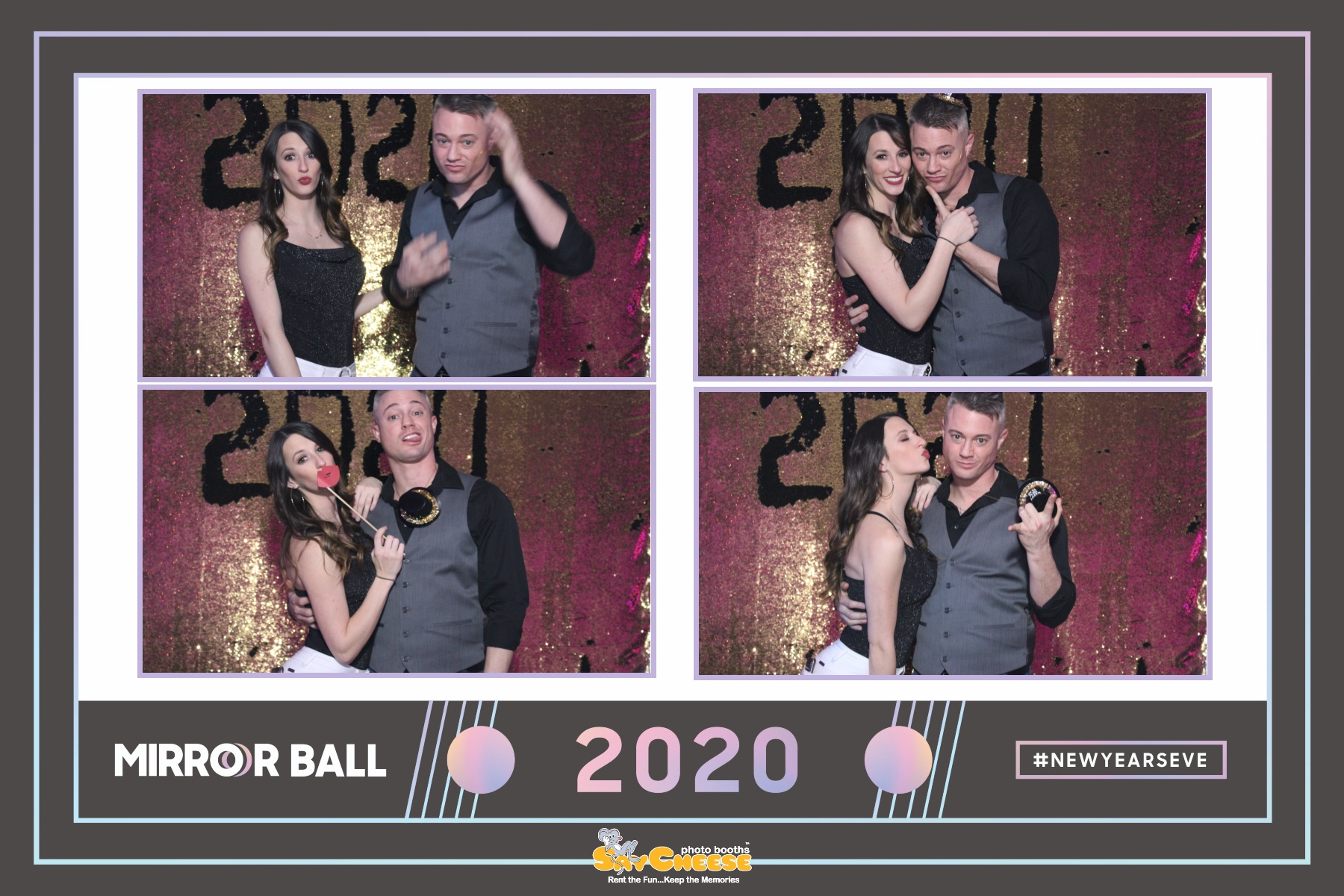 Mirror Ball  | View more photos from the event at gallery.saycheesephotobooth.com/u/SayCheesePhotoBooth/Mirror-Ball