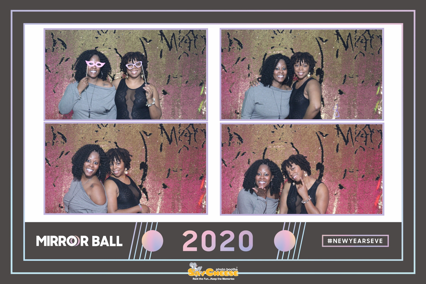 Mirror Ball  | View more photos from the event at gallery.saycheesephotobooth.com/u/SayCheesePhotoBooth/Mirror-Ball