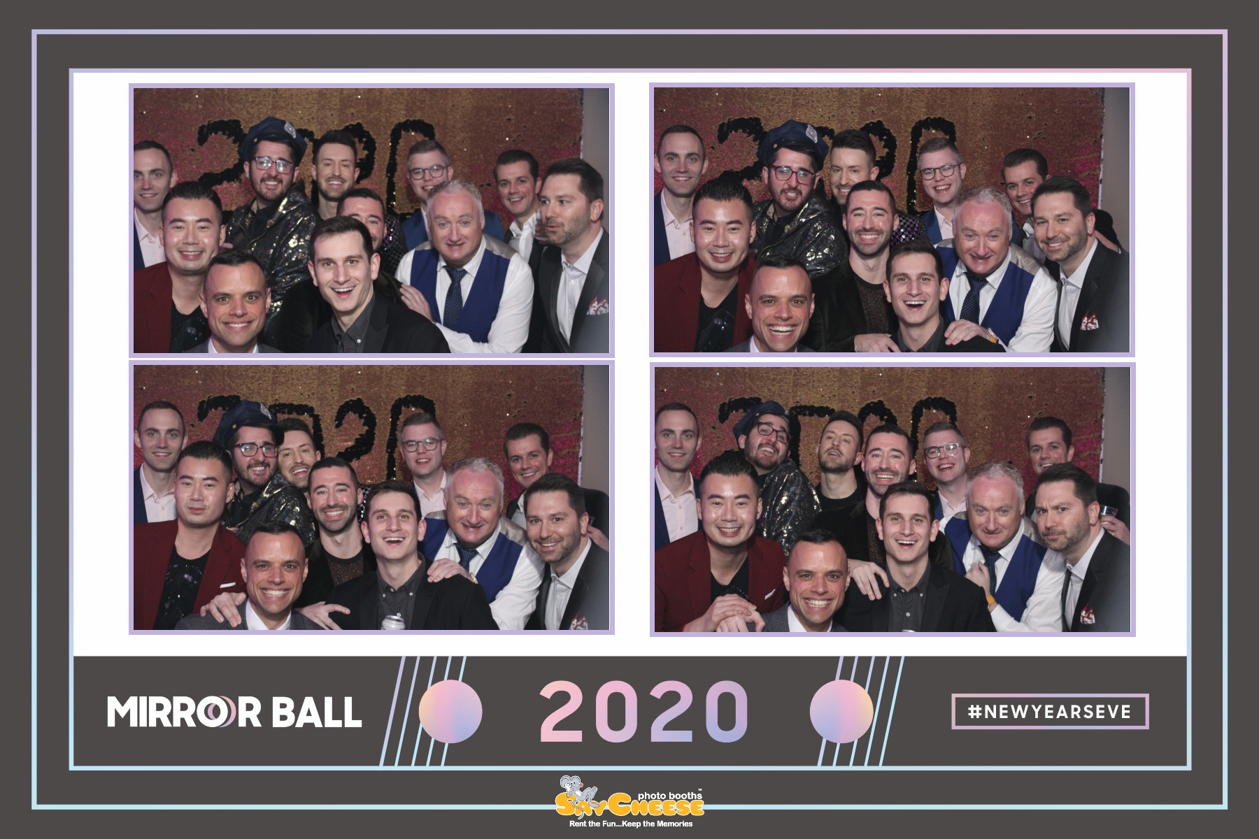 Mirror Ball  | View more photos from the event at gallery.saycheesephotobooth.com/u/SayCheesePhotoBooth/Mirror-Ball