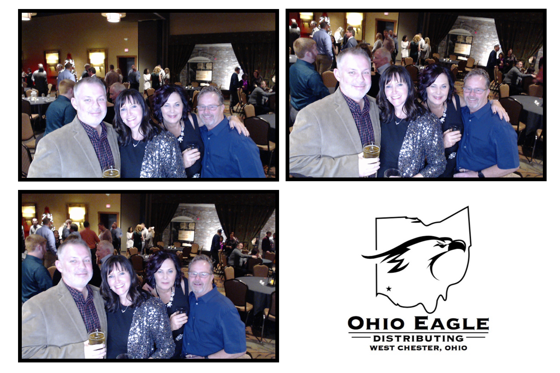 Ohio Eagle Distributing Holiday Party  | View more photos from the event at gallery.saycheesephotobooth.com/u/SayCheesePhotoBooth/Ohio-Eagle-Distributing-Holiday-Party