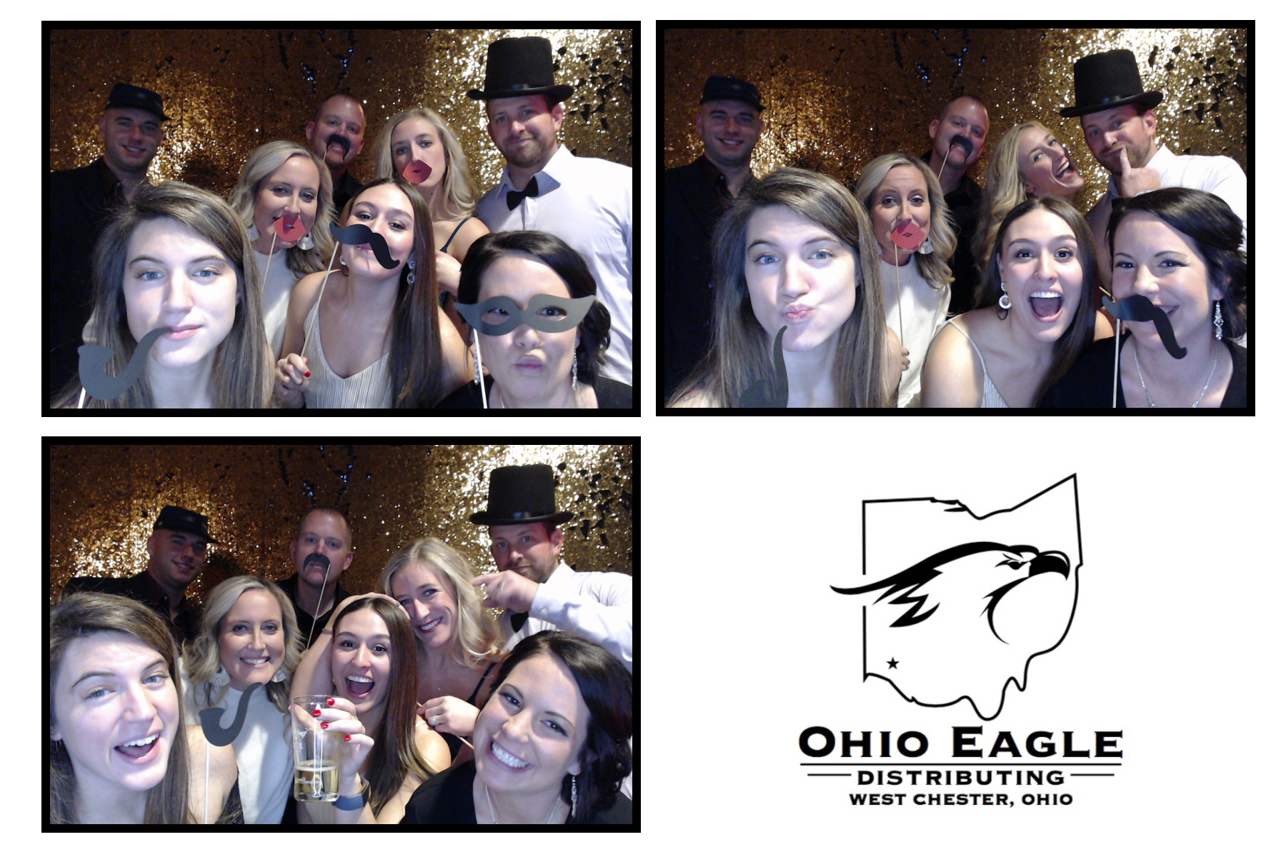 Ohio Eagle Distributing Holiday Party  | View more photos from the event at gallery.saycheesephotobooth.com/u/SayCheesePhotoBooth/Ohio-Eagle-Distributing-Holiday-Party