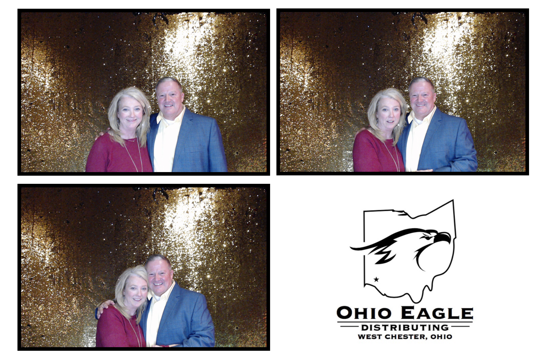 Ohio Eagle Distributing Holiday Party  | View more photos from the event at gallery.saycheesephotobooth.com/u/SayCheesePhotoBooth/Ohio-Eagle-Distributing-Holiday-Party