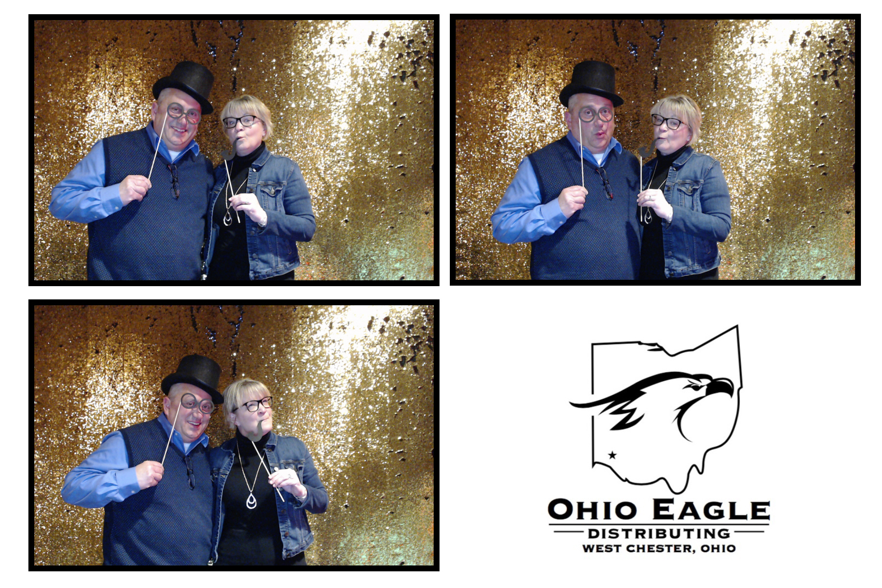 Ohio Eagle Distributing Holiday Party  | View more photos from the event at gallery.saycheesephotobooth.com/u/SayCheesePhotoBooth/Ohio-Eagle-Distributing-Holiday-Party