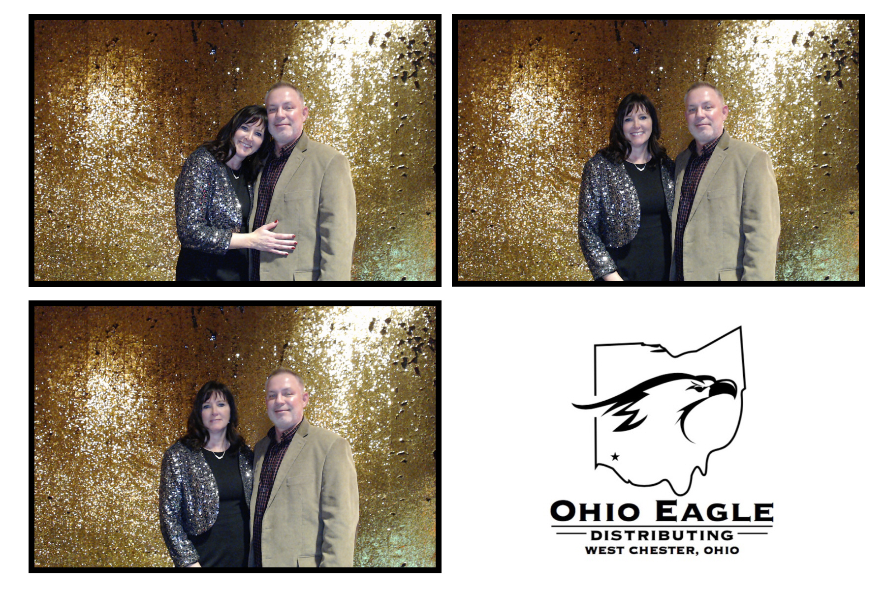 Ohio Eagle Distributing Holiday Party  | View more photos from the event at gallery.saycheesephotobooth.com/u/SayCheesePhotoBooth/Ohio-Eagle-Distributing-Holiday-Party