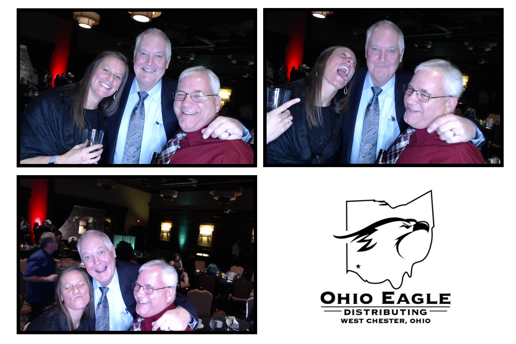 Ohio Eagle Distributing Holiday Party  | View more photos from the event at gallery.saycheesephotobooth.com/u/SayCheesePhotoBooth/Ohio-Eagle-Distributing-Holiday-Party