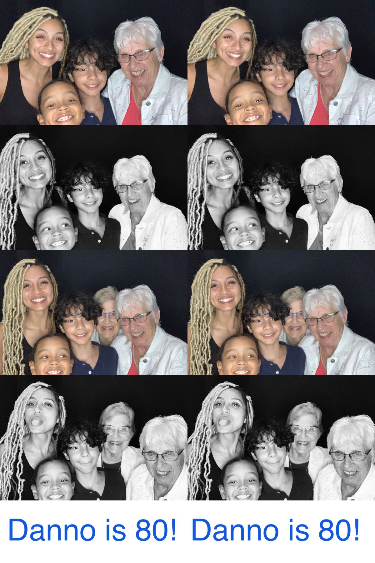 Danno is 80! | View more photos from the event at gallery.saycheesephotobooth.com/u/SayCheesePhotoBooth/Danno-is-80
