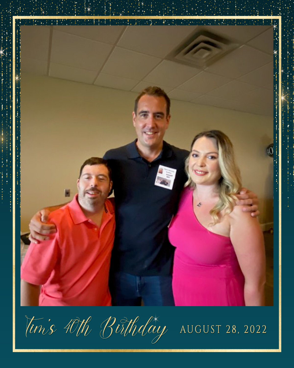 Tim's 40th Birthday! | View more photos from the event at gallery.saycheesephotobooth.com/u/SayCheesePhotoBooth/Tims-40th-Birthday
