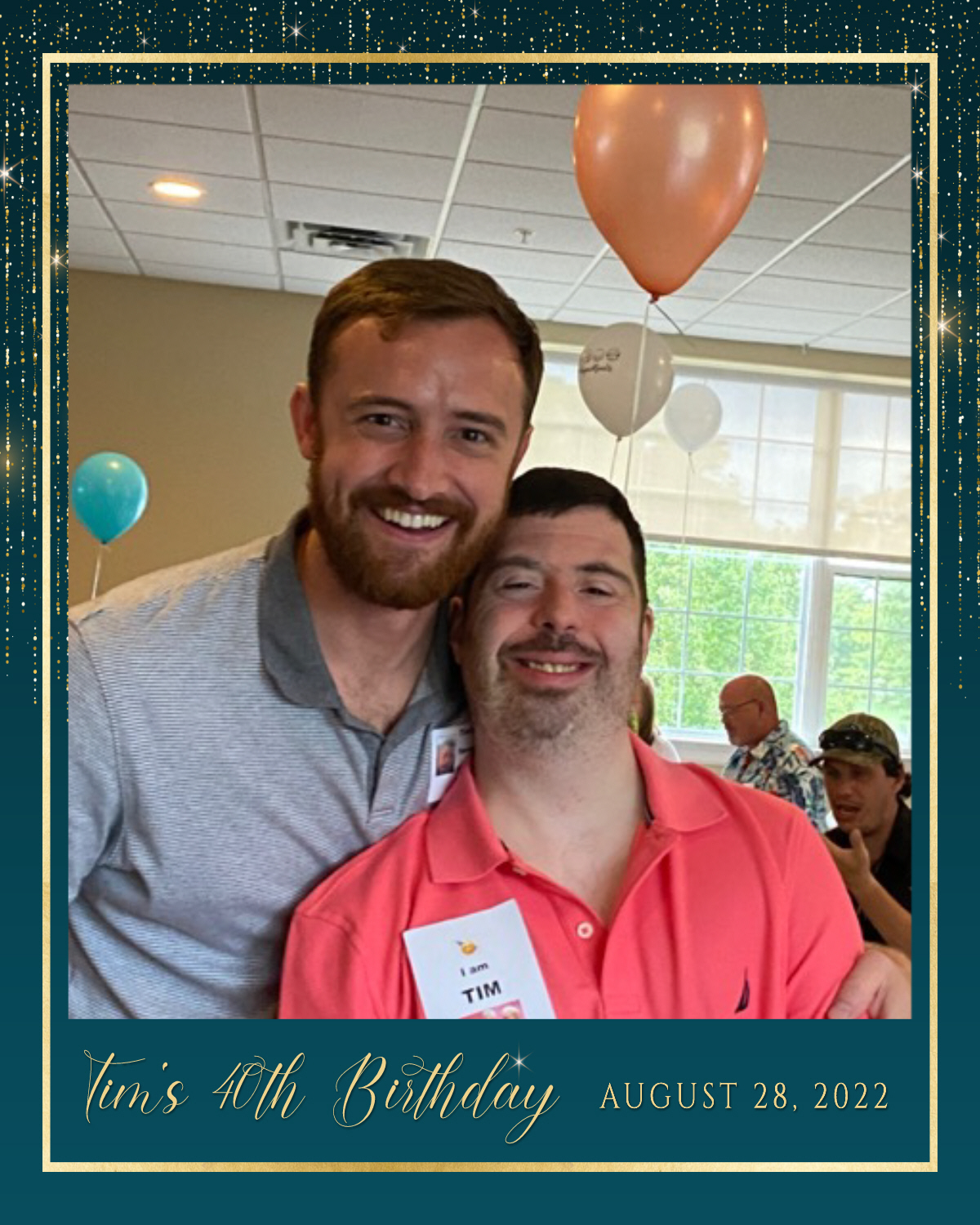 Tim's 40th Birthday! | View more photos from the event at gallery.saycheesephotobooth.com/u/SayCheesePhotoBooth/Tims-40th-Birthday