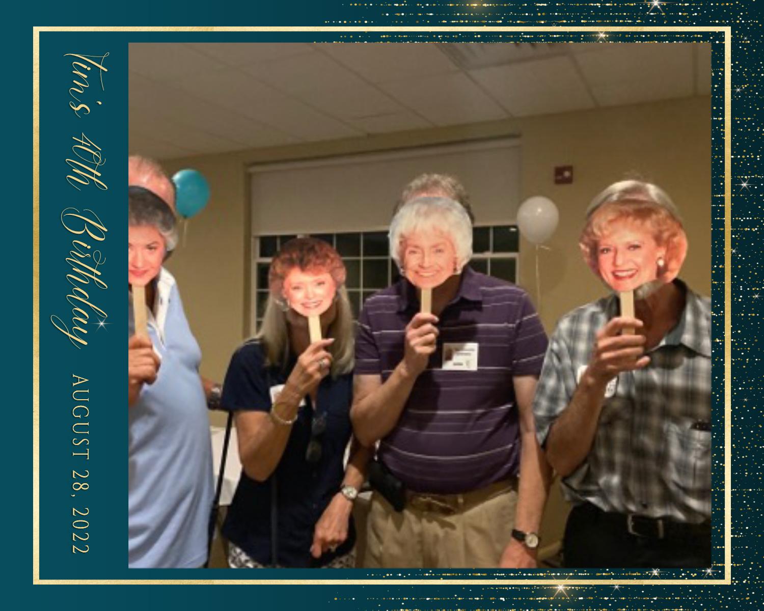 Tim's 40th Birthday! | View more photos from the event at gallery.saycheesephotobooth.com/u/SayCheesePhotoBooth/Tims-40th-Birthday