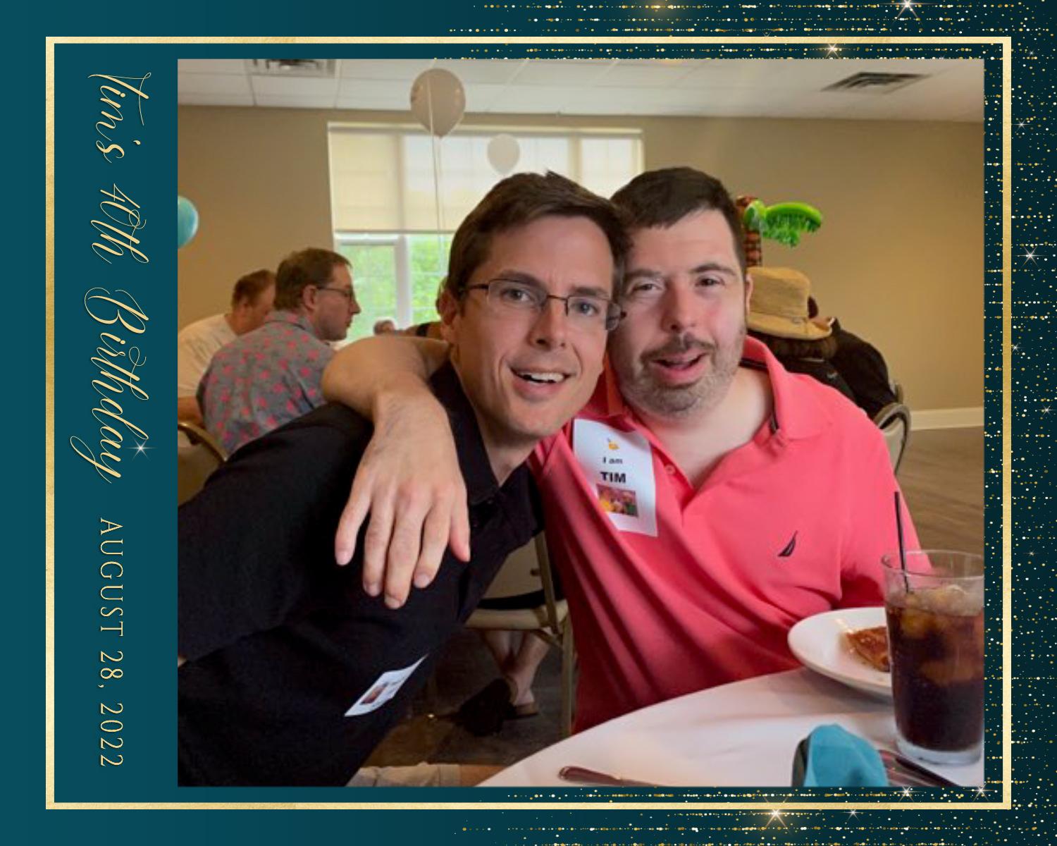 Tim's 40th Birthday! | View more photos from the event at gallery.saycheesephotobooth.com/u/SayCheesePhotoBooth/Tims-40th-Birthday