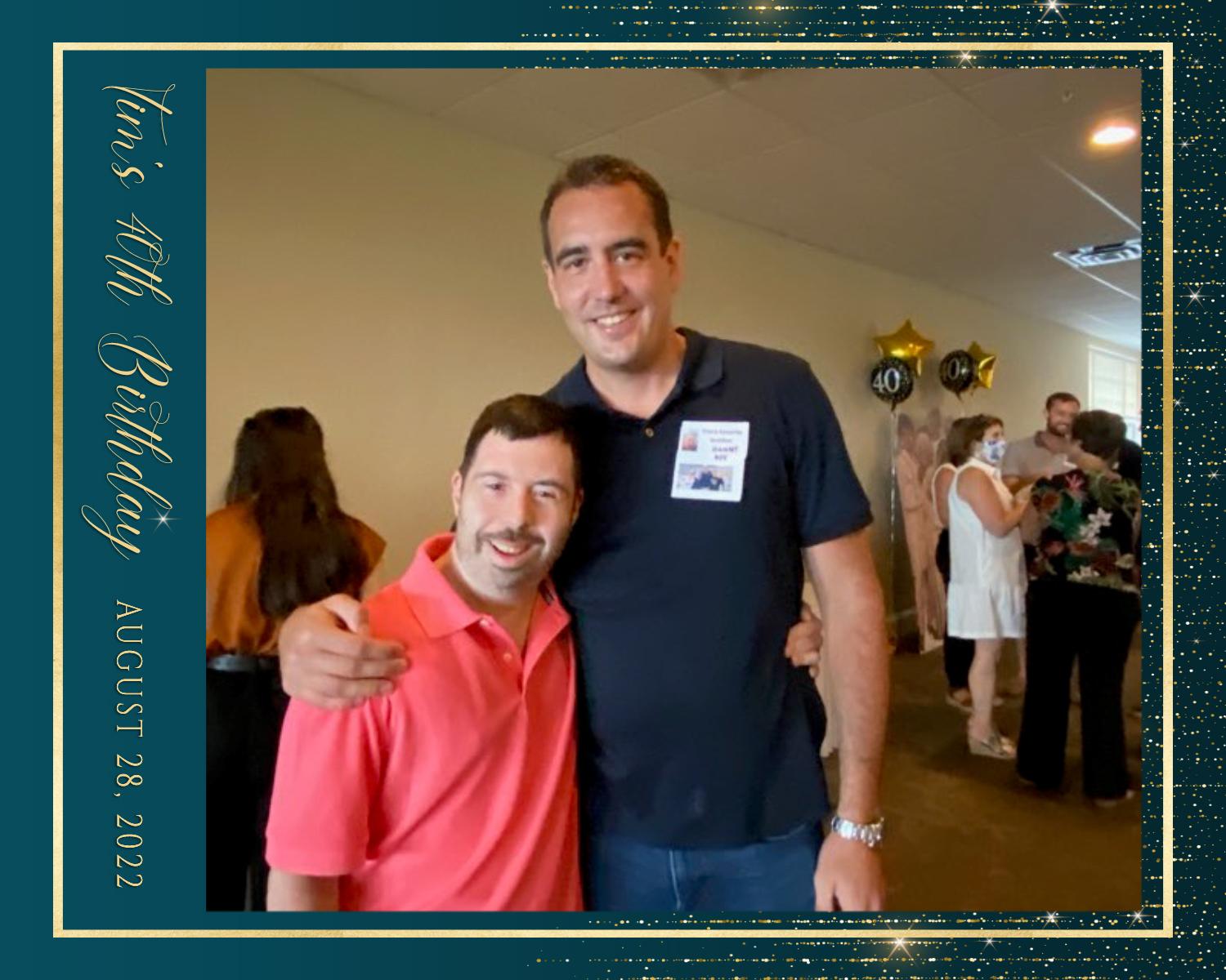Tim's 40th Birthday! | View more photos from the event at gallery.saycheesephotobooth.com/u/SayCheesePhotoBooth/Tims-40th-Birthday