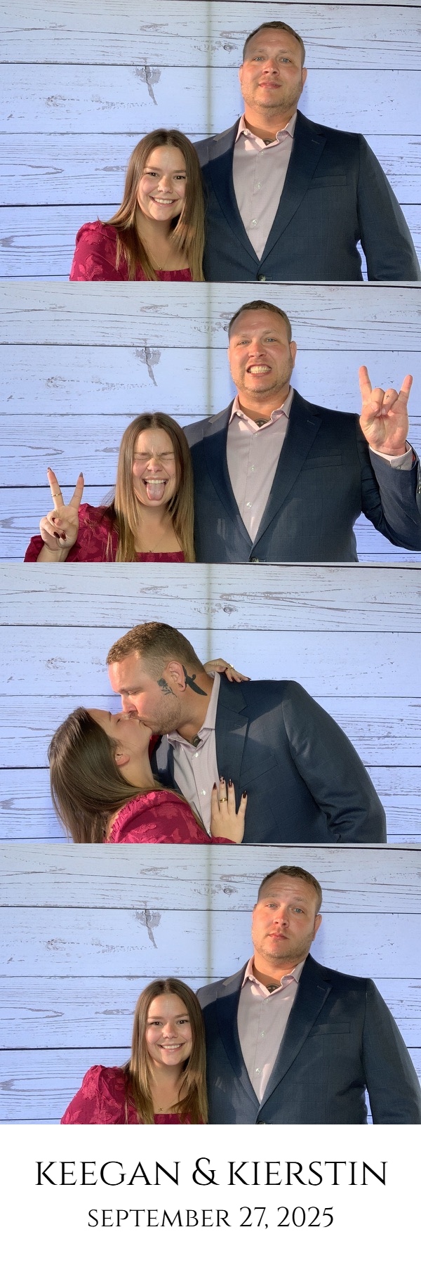 Keegan & Kierstin! | View more photos from the event at gallery.saycheesephotobooth.com/u/SayCheesePhotoBooth/Keegan-Kierstin