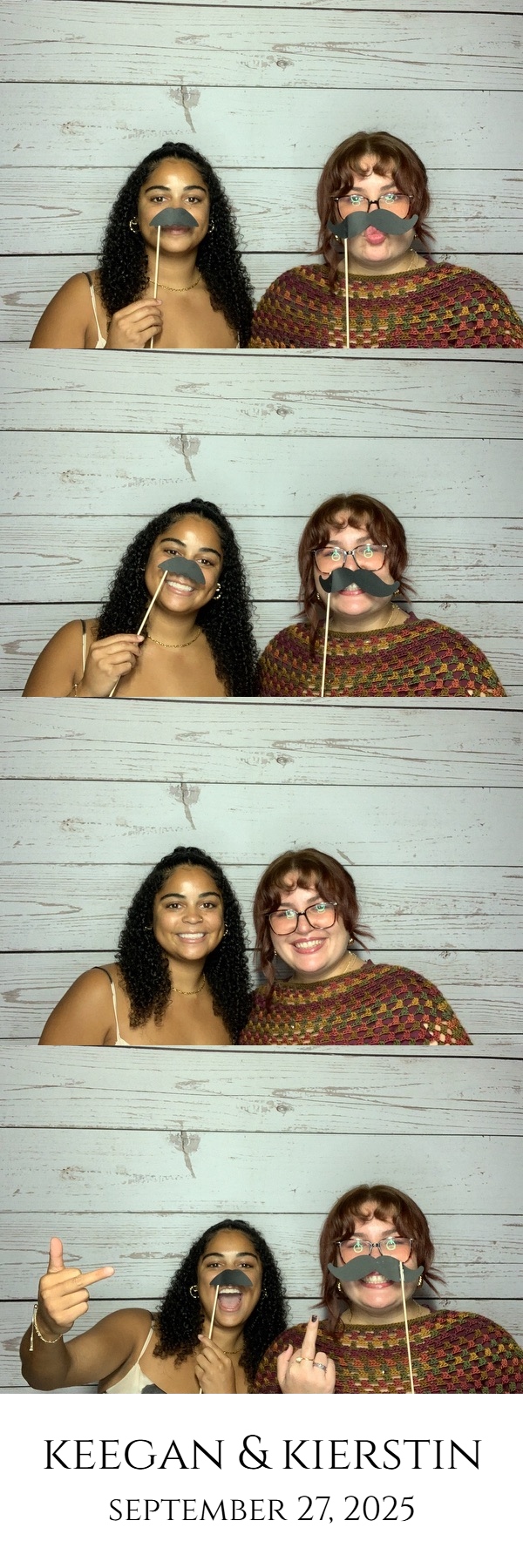 Keegan & Kierstin! | View more photos from the event at gallery.saycheesephotobooth.com/u/SayCheesePhotoBooth/Keegan-Kierstin