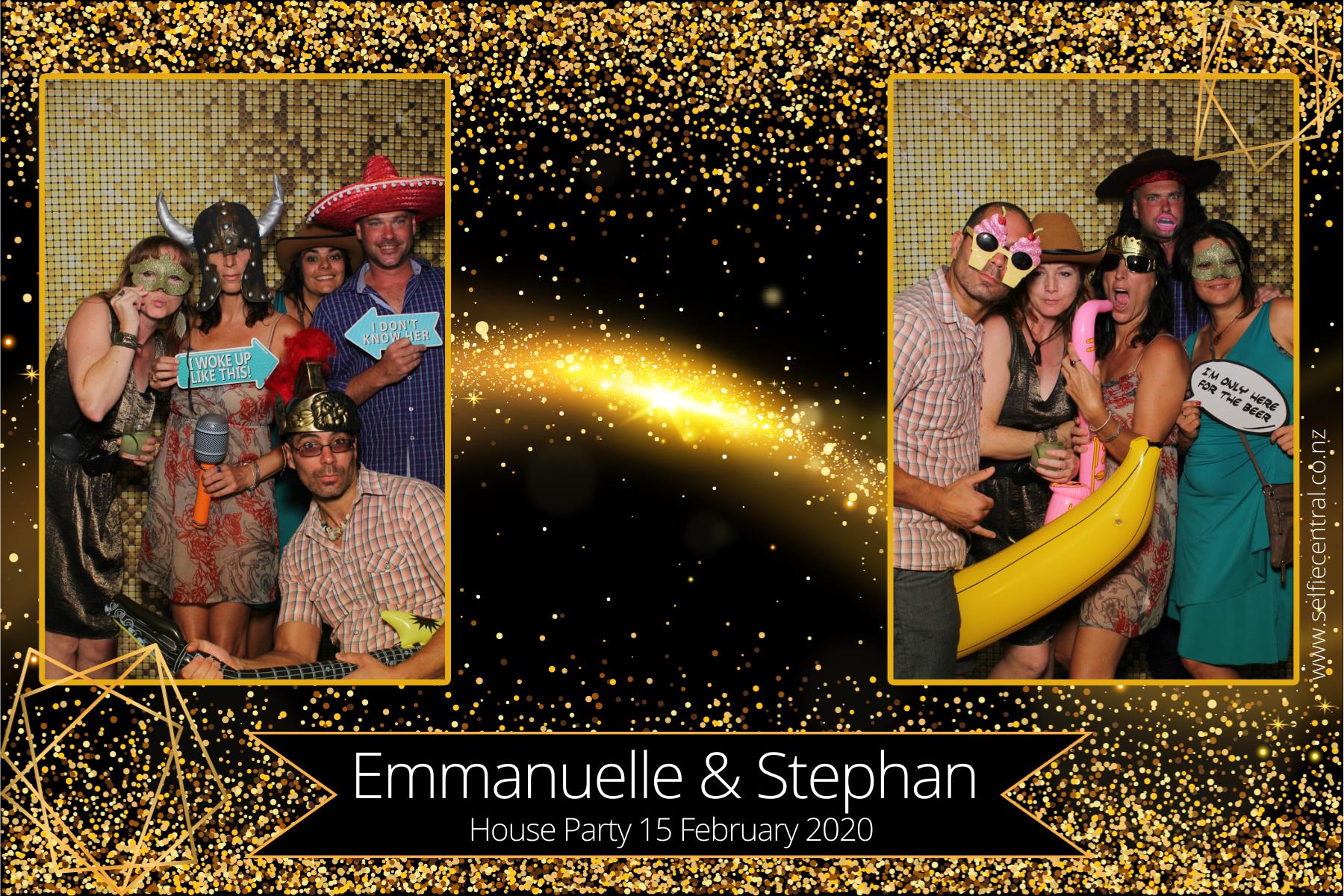Emmanuelle and Stephan's House Party | View more photos from the event at gallery.photobooth.co.nz/u/SelfieCentral/Emmanuelle-and-Stephans-House-Party
