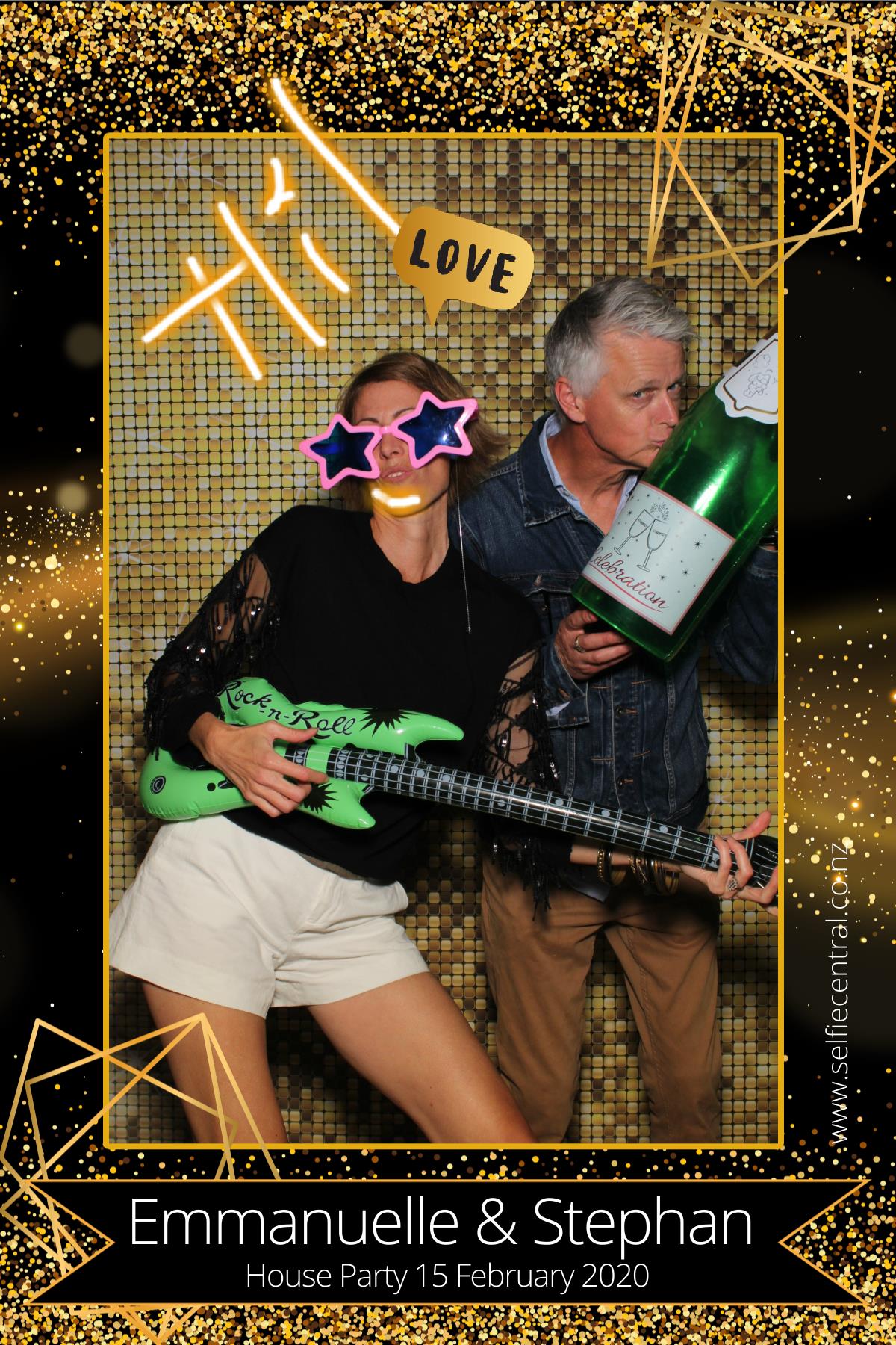 Emmanuelle and Stephan's House Party | View more photos from the event at gallery.photobooth.co.nz/u/SelfieCentral/Emmanuelle-and-Stephans-House-Party