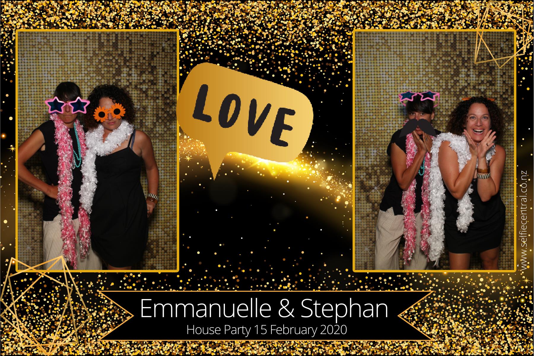 Emmanuelle and Stephan's House Party | View more photos from the event at gallery.photobooth.co.nz/u/SelfieCentral/Emmanuelle-and-Stephans-House-Party
