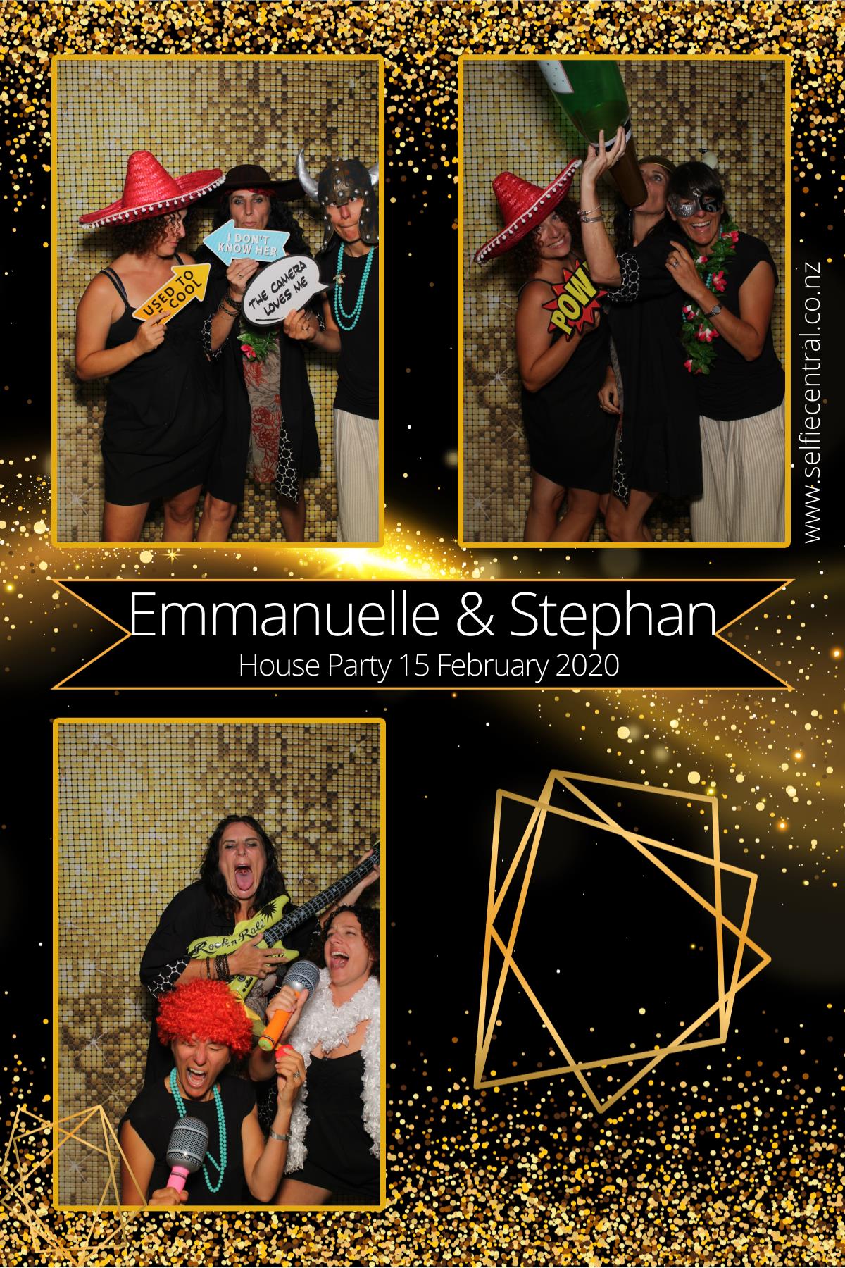 Emmanuelle and Stephan's House Party | View more photos from the event at gallery.photobooth.co.nz/u/SelfieCentral/Emmanuelle-and-Stephans-House-Party