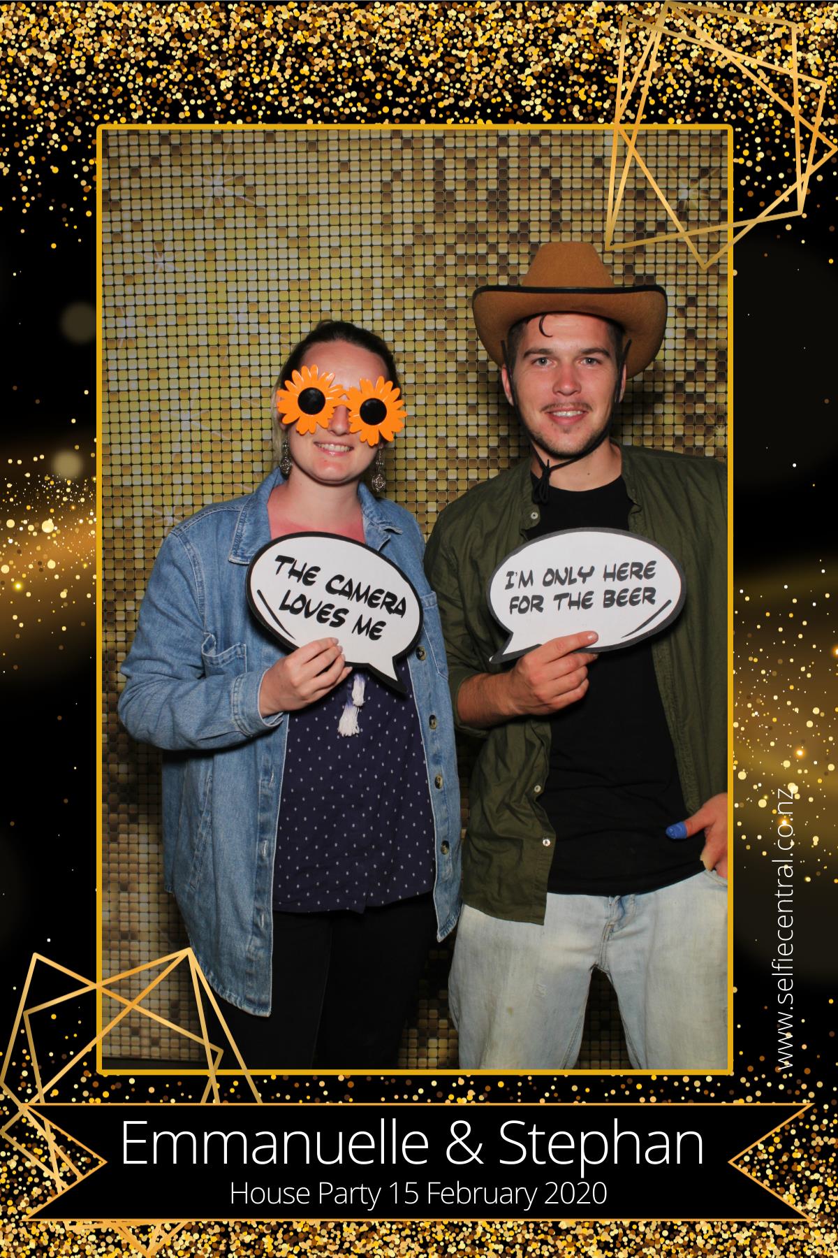 Emmanuelle and Stephan's House Party | View more photos from the event at gallery.photobooth.co.nz/u/SelfieCentral/Emmanuelle-and-Stephans-House-Party