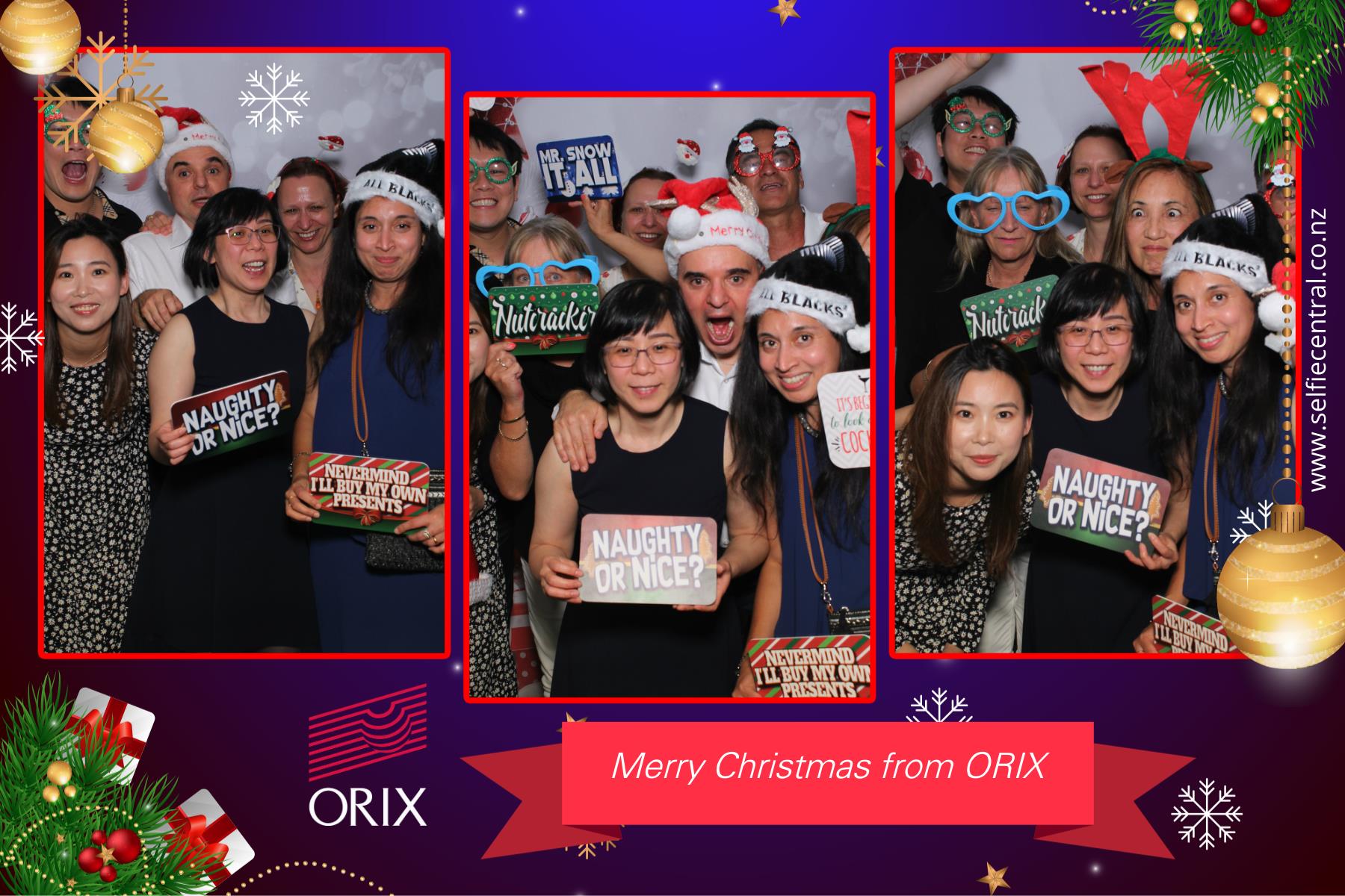 ORIX Christmas Party | View more photos from the event at gallery.photobooth.co.nz/u/SelfieCentral/ORIX-Christmas-Party