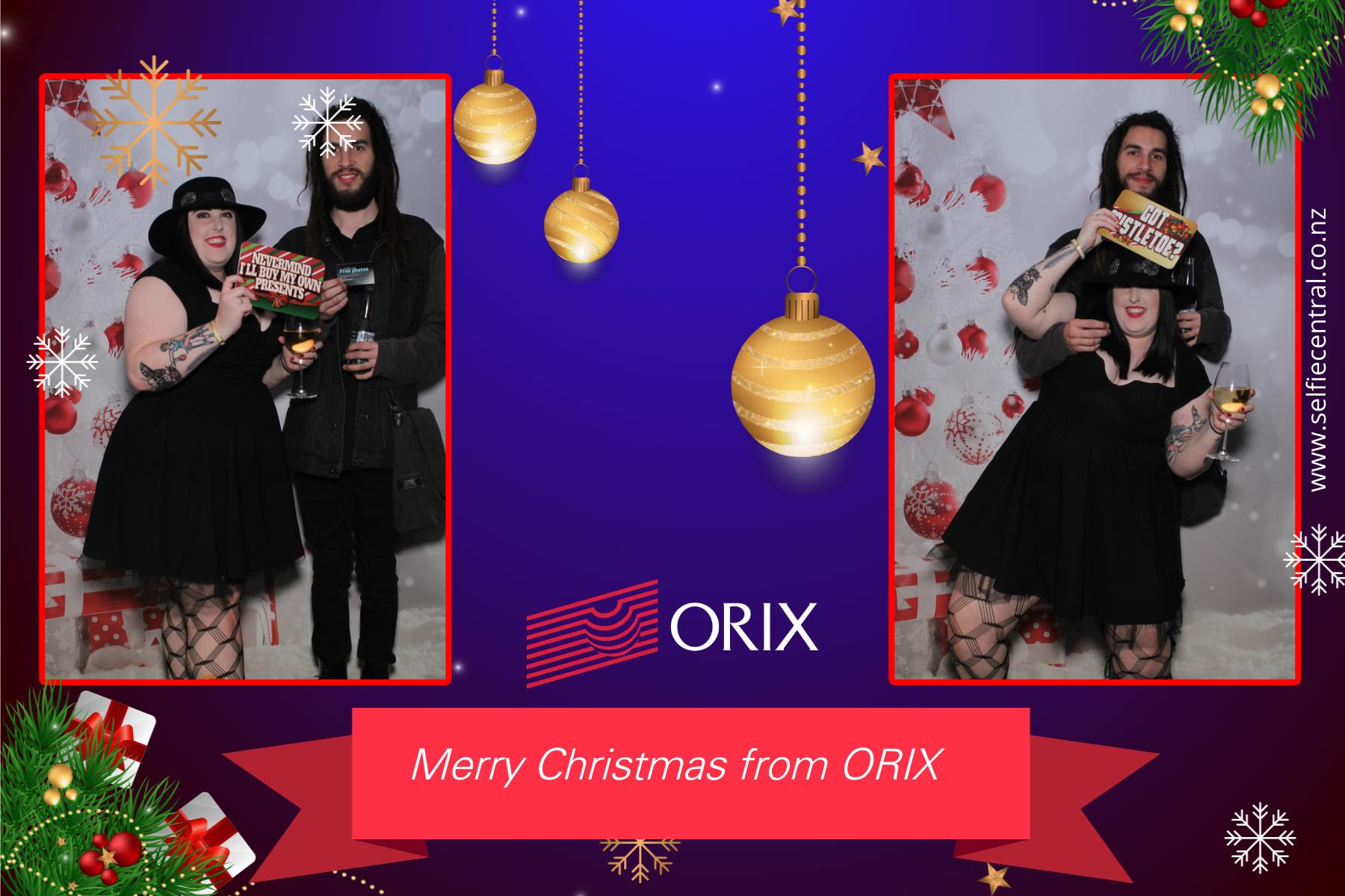 ORIX Christmas Party | View more photos from the event at gallery.photobooth.co.nz/u/SelfieCentral/ORIX-Christmas-Party