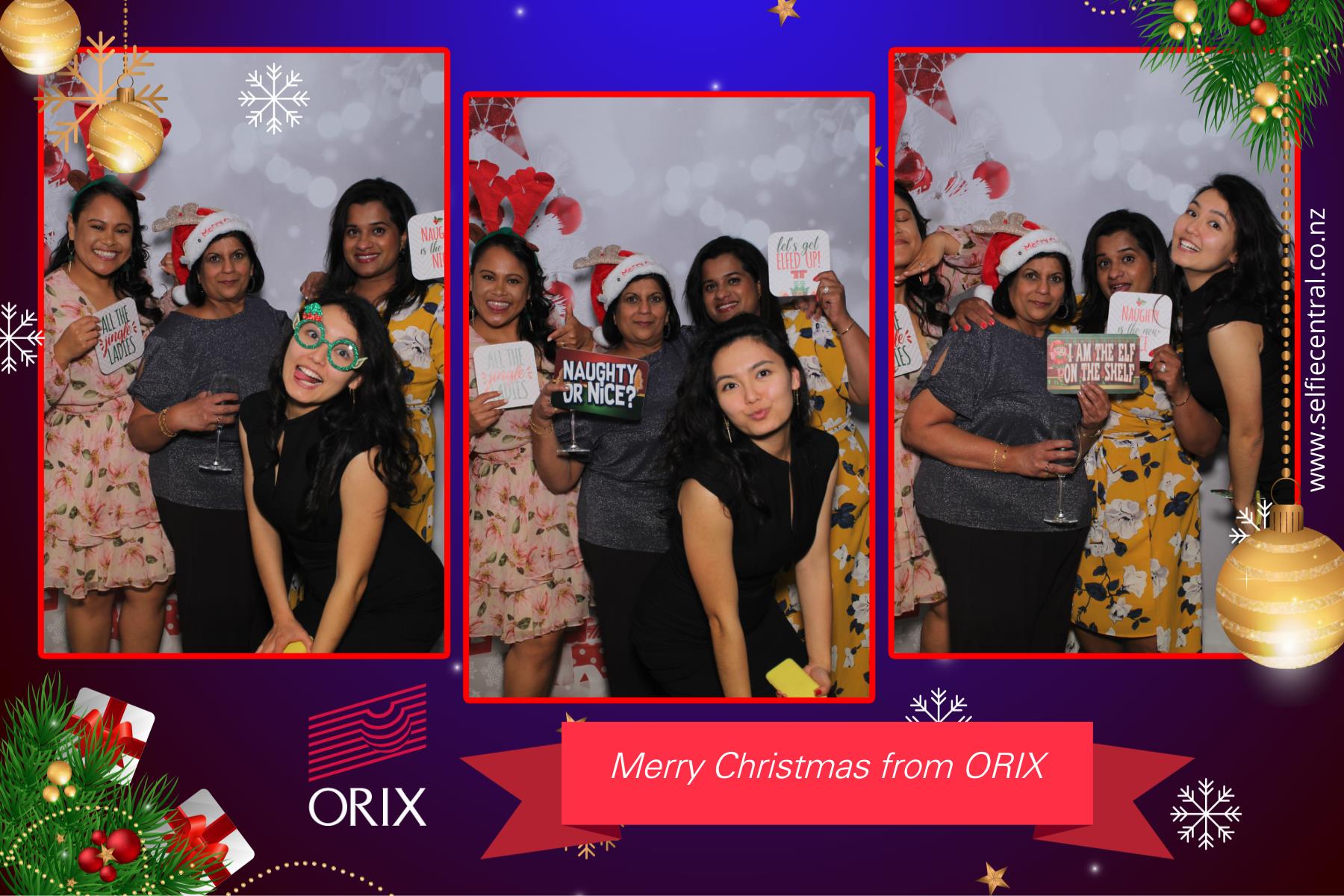 ORIX Christmas Party | View more photos from the event at gallery.photobooth.co.nz/u/SelfieCentral/ORIX-Christmas-Party