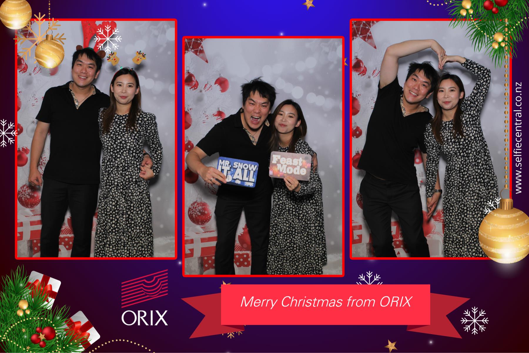 ORIX Christmas Party | View more photos from the event at gallery.photobooth.co.nz/u/SelfieCentral/ORIX-Christmas-Party