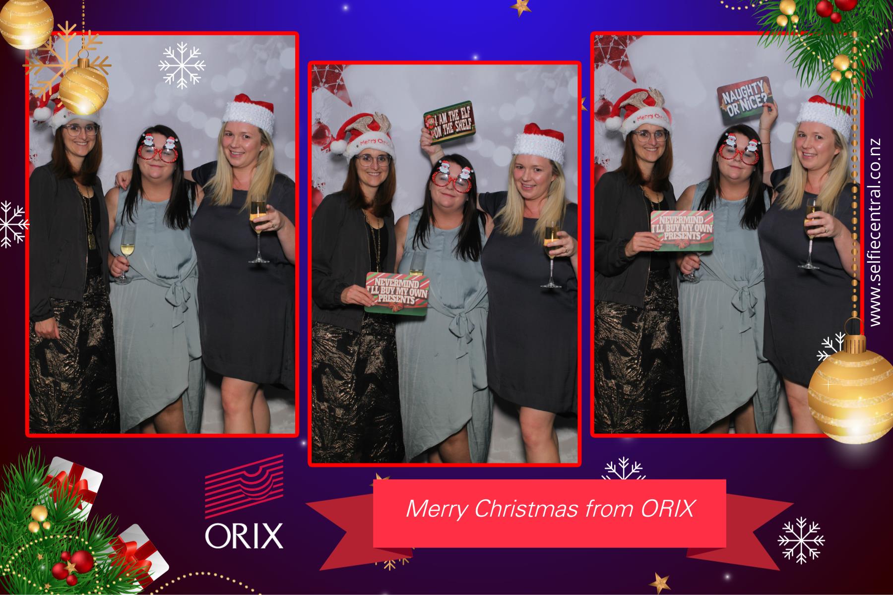 ORIX Christmas Party | View more photos from the event at gallery.photobooth.co.nz/u/SelfieCentral/ORIX-Christmas-Party