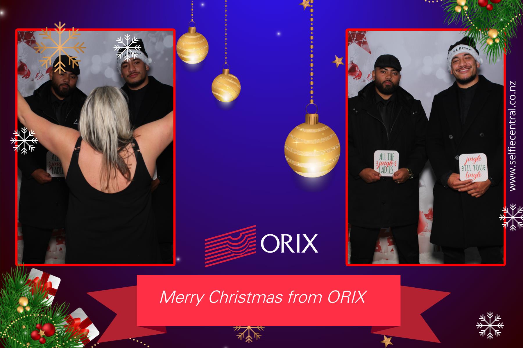 ORIX Christmas Party | View more photos from the event at gallery.photobooth.co.nz/u/SelfieCentral/ORIX-Christmas-Party