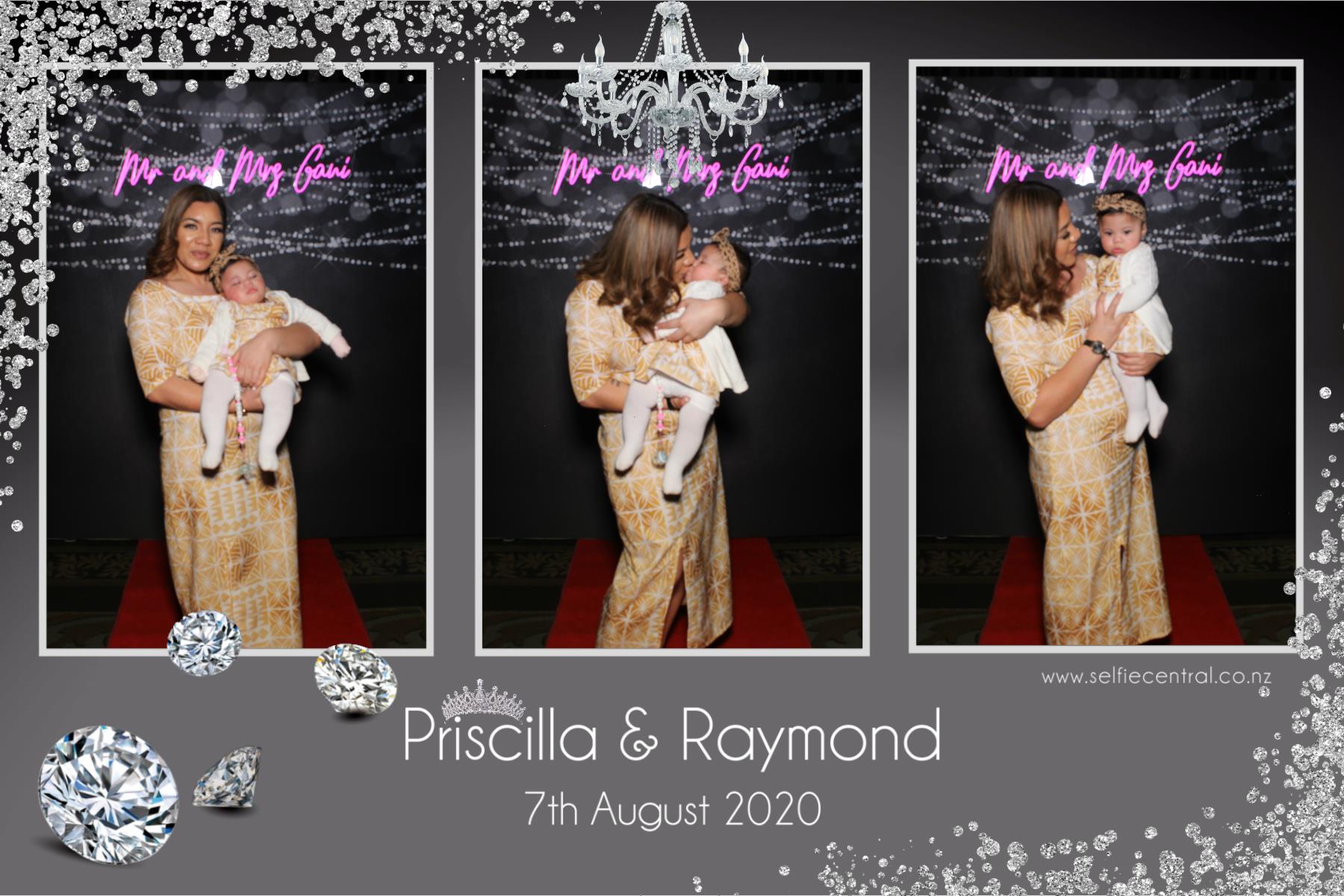 Priscilla & Raymond | View more photos from the event at gallery.photobooth.co.nz/u/SelfieCentral/Priscilla-Raymond