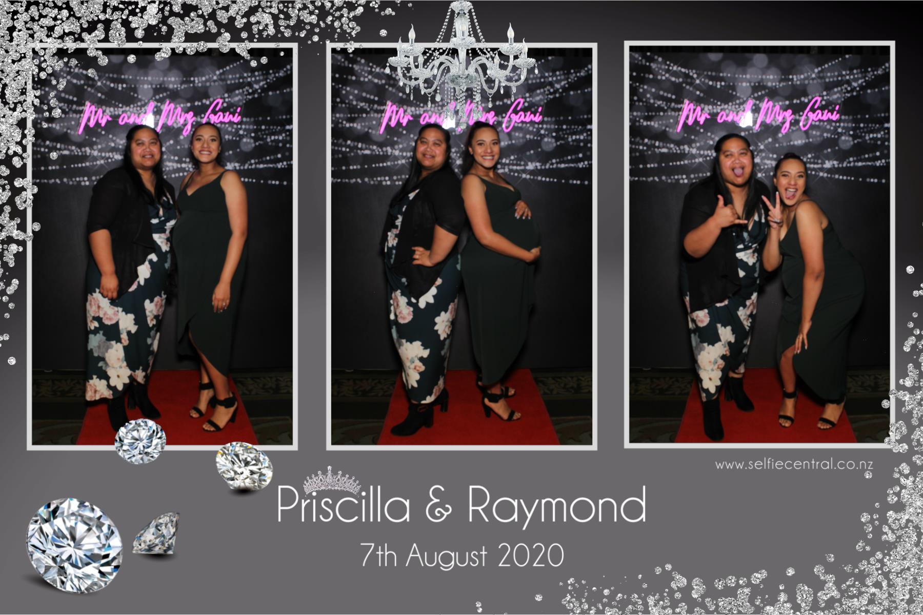 Priscilla & Raymond | View more photos from the event at gallery.photobooth.co.nz/u/SelfieCentral/Priscilla-Raymond