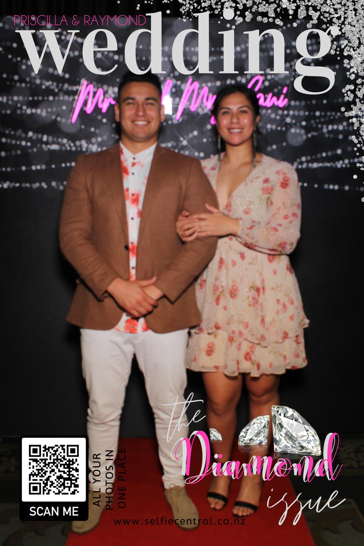 Priscilla & Raymond | View more photos from the event at gallery.photobooth.co.nz/u/SelfieCentral/Priscilla-Raymond