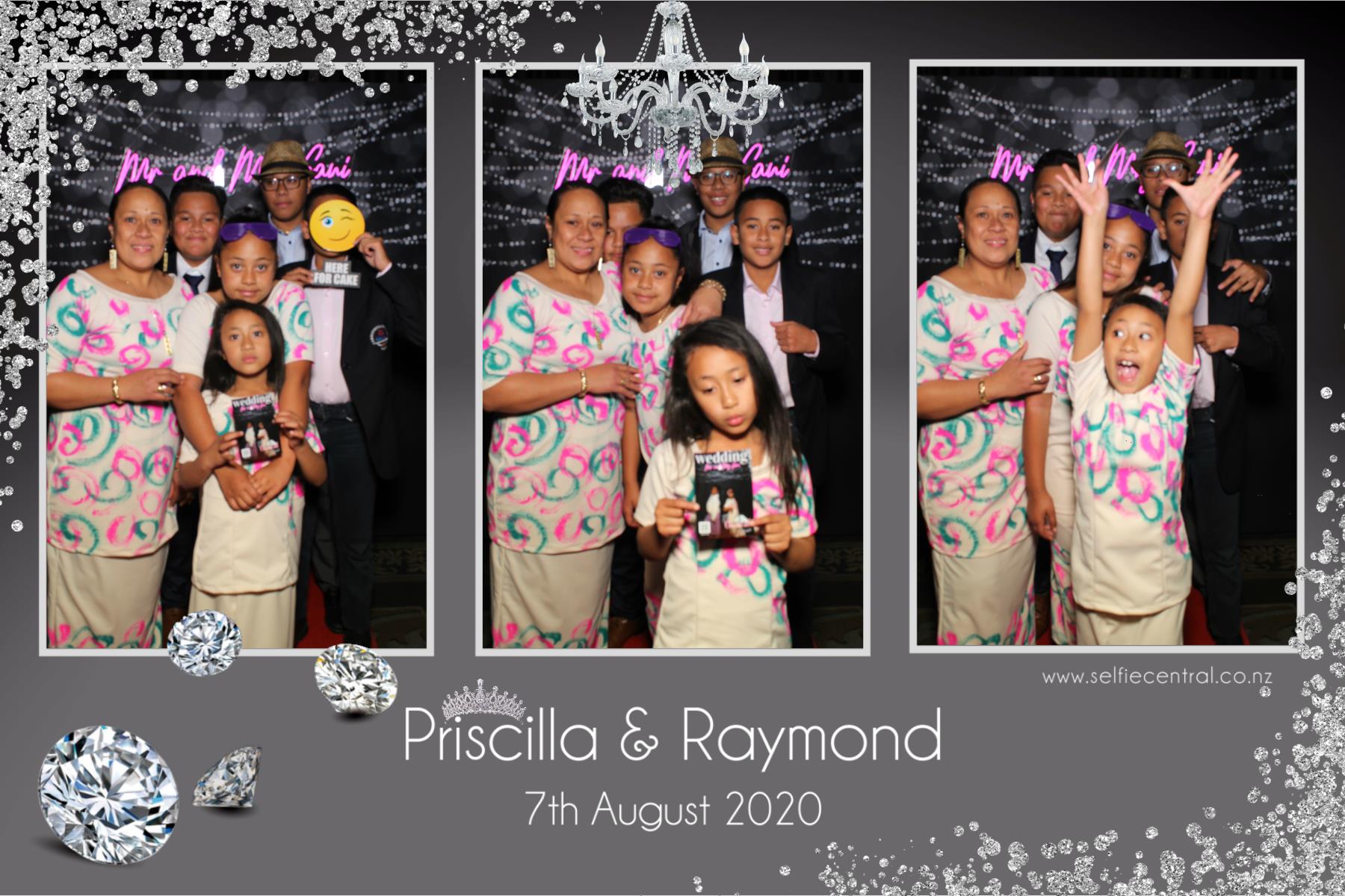 Priscilla & Raymond | View more photos from the event at gallery.photobooth.co.nz/u/SelfieCentral/Priscilla-Raymond