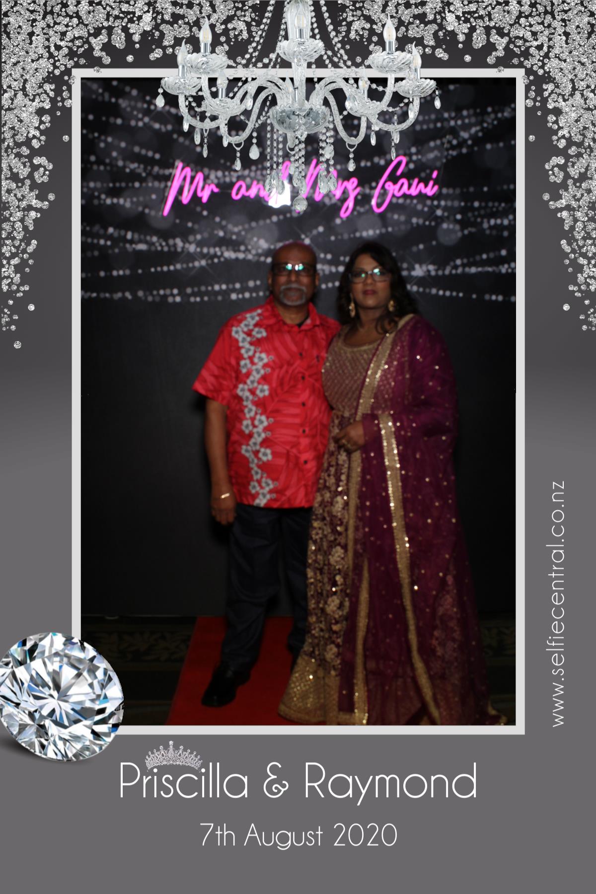 Priscilla & Raymond | View more photos from the event at gallery.photobooth.co.nz/u/SelfieCentral/Priscilla-Raymond
