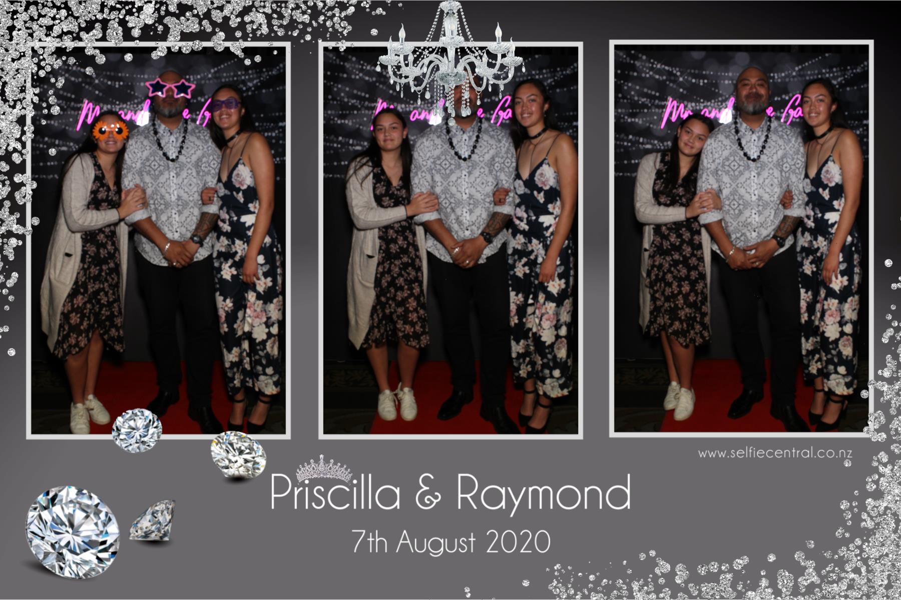 Priscilla & Raymond | View more photos from the event at gallery.photobooth.co.nz/u/SelfieCentral/Priscilla-Raymond
