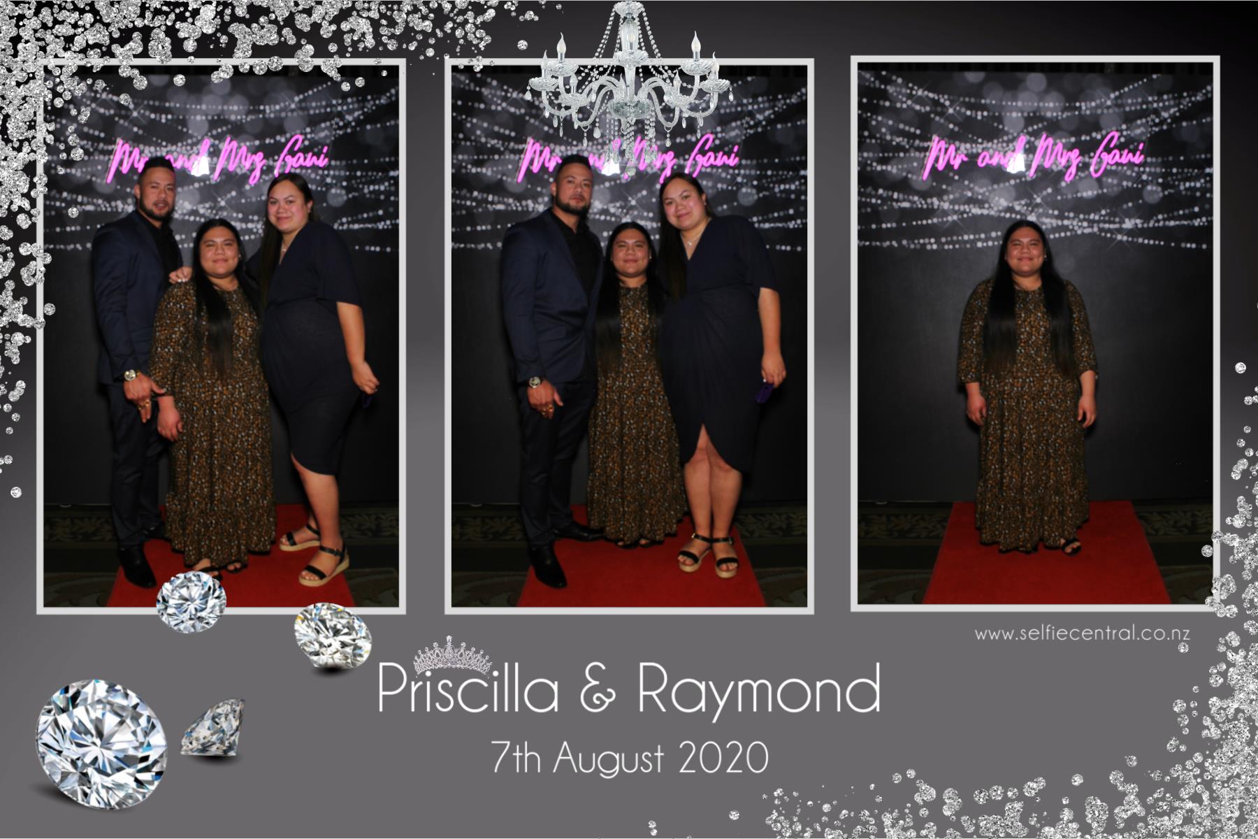 Priscilla & Raymond | View more photos from the event at gallery.photobooth.co.nz/u/SelfieCentral/Priscilla-Raymond