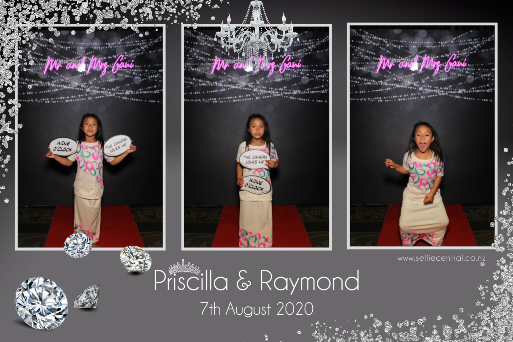Priscilla & Raymond | View more photos from the event at gallery.photobooth.co.nz/u/SelfieCentral/Priscilla-Raymond