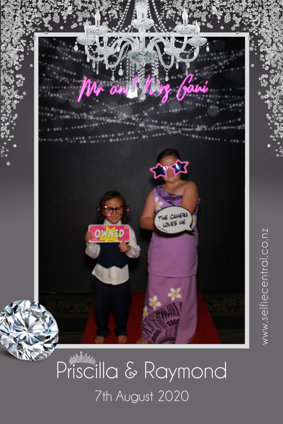 Priscilla & Raymond | View more photos from the event at gallery.photobooth.co.nz/u/SelfieCentral/Priscilla-Raymond