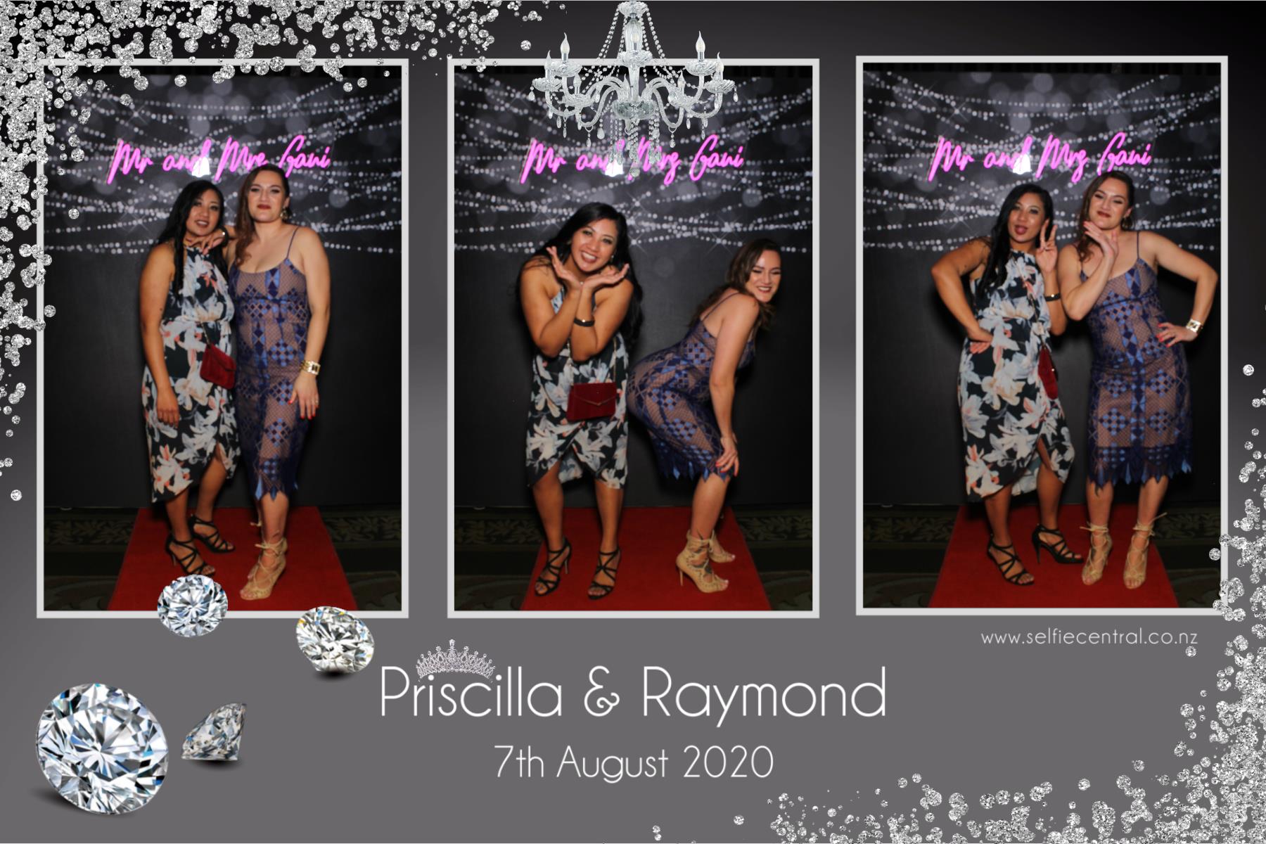 Priscilla & Raymond | View more photos from the event at gallery.photobooth.co.nz/u/SelfieCentral/Priscilla-Raymond