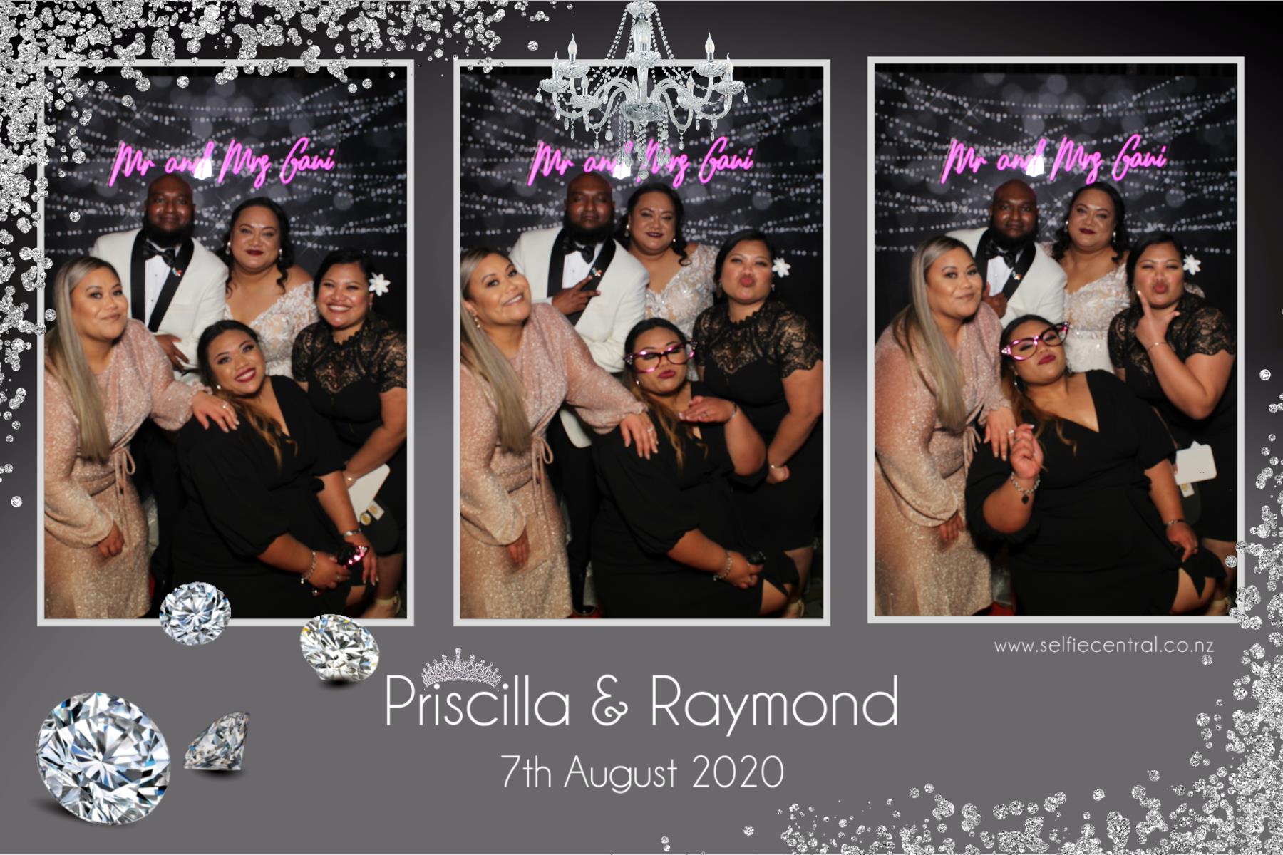 Priscilla & Raymond | View more photos from the event at gallery.photobooth.co.nz/u/SelfieCentral/Priscilla-Raymond