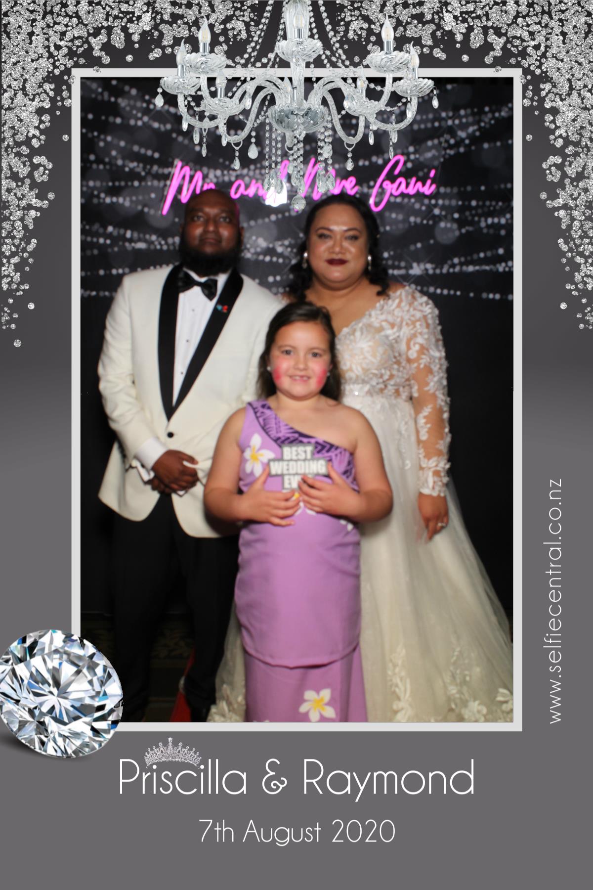Priscilla & Raymond | View more photos from the event at gallery.photobooth.co.nz/u/SelfieCentral/Priscilla-Raymond