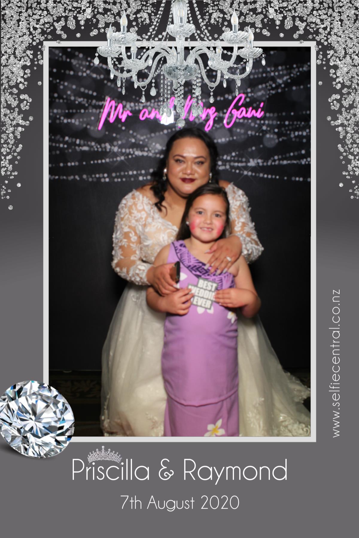 Priscilla & Raymond | View more photos from the event at gallery.photobooth.co.nz/u/SelfieCentral/Priscilla-Raymond