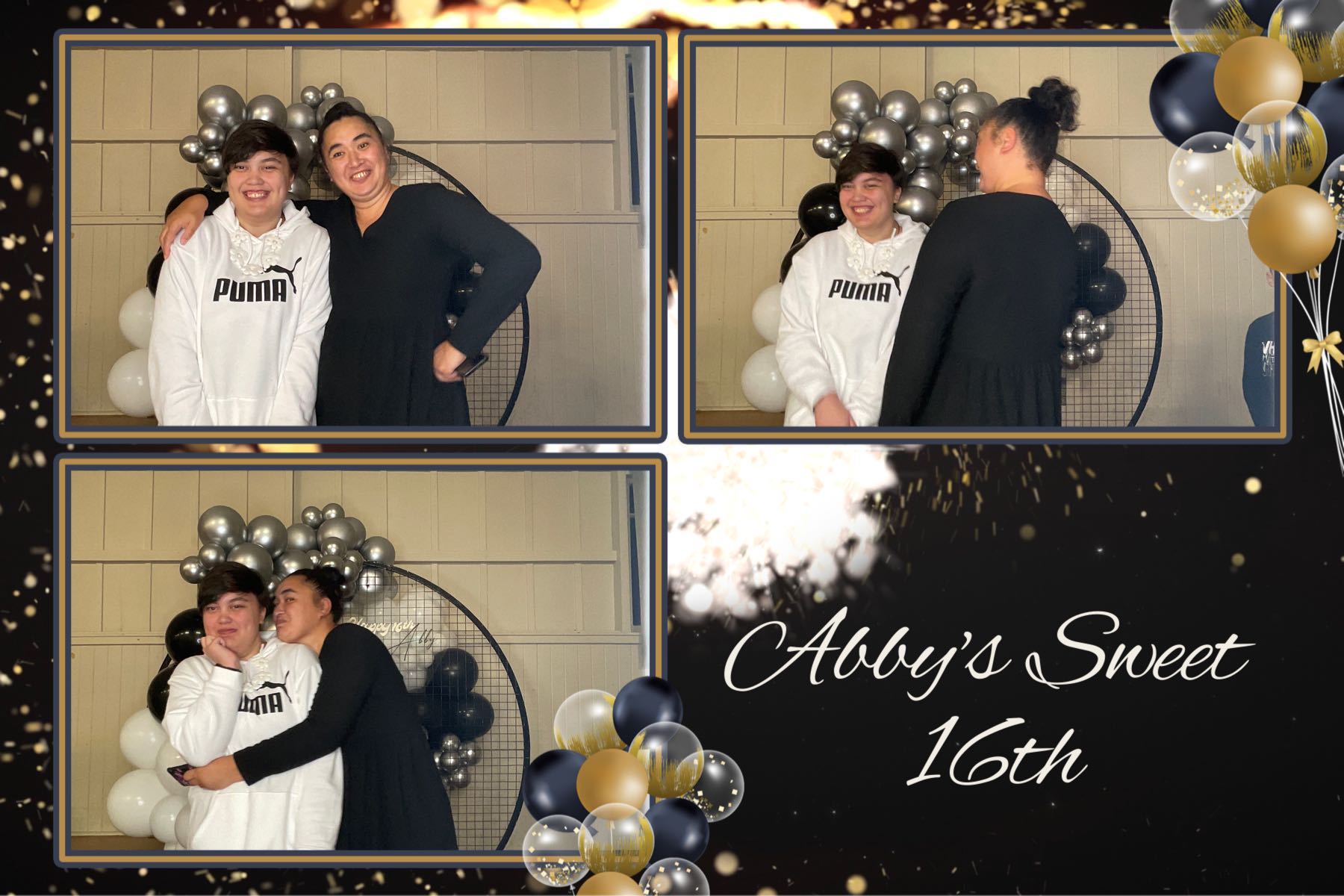 Abby's Sweet 16th | View more photos from the event at gallery.photobooth.co.nz/u/SelfieCentral/Abbys-Sweet-16th