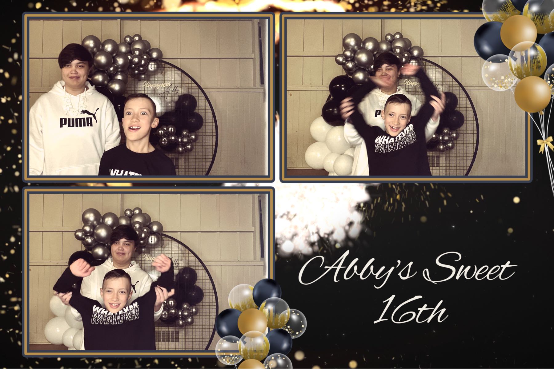 Abby's Sweet 16th | View more photos from the event at gallery.photobooth.co.nz/u/SelfieCentral/Abbys-Sweet-16th