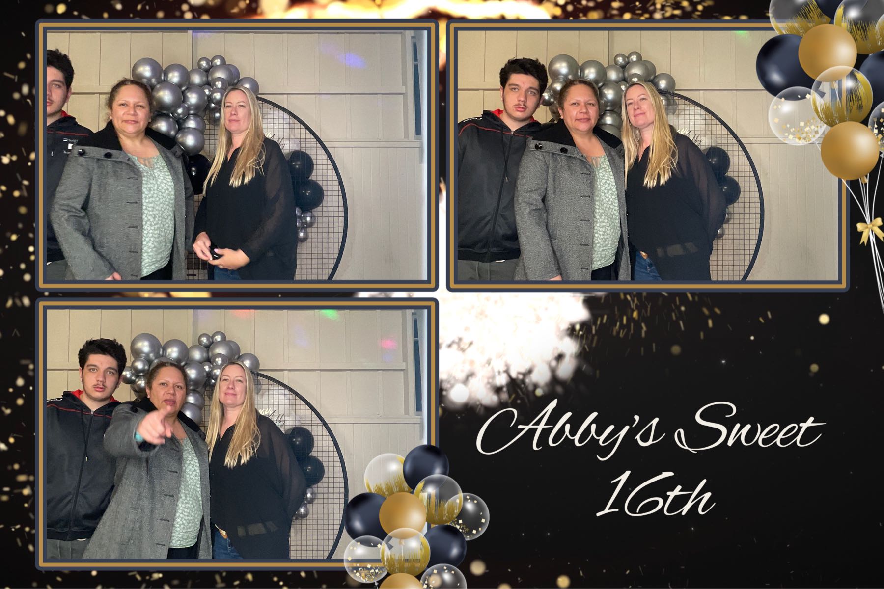 Abby's Sweet 16th | View more photos from the event at gallery.photobooth.co.nz/u/SelfieCentral/Abbys-Sweet-16th