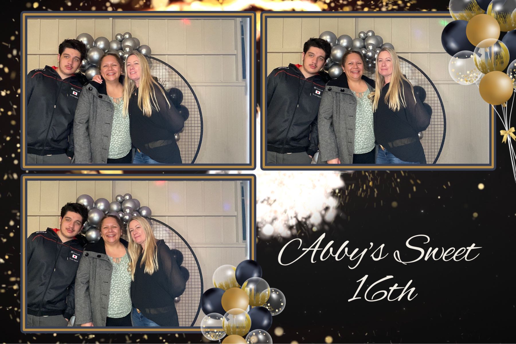 Abby's Sweet 16th | View more photos from the event at gallery.photobooth.co.nz/u/SelfieCentral/Abbys-Sweet-16th