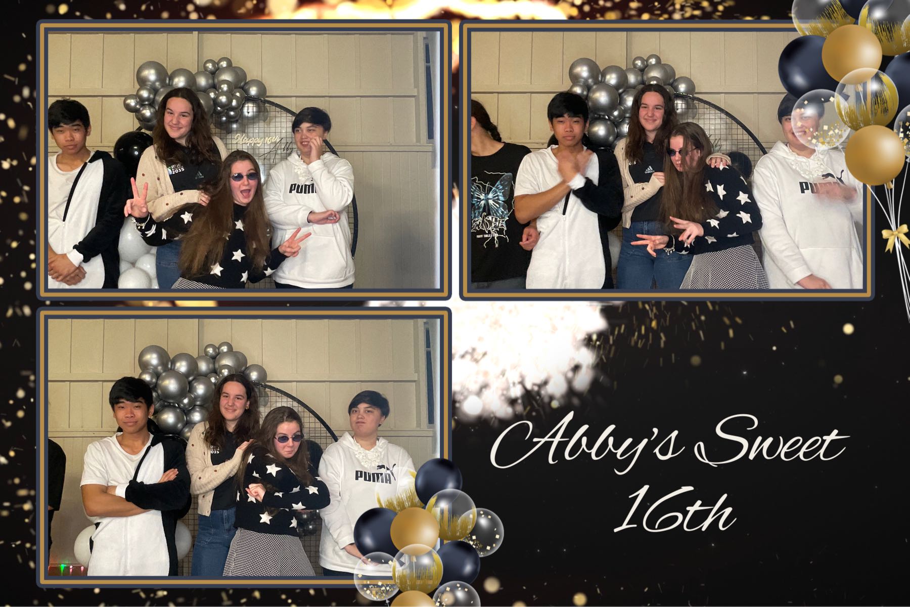 Abby's Sweet 16th | View more photos from the event at gallery.photobooth.co.nz/u/SelfieCentral/Abbys-Sweet-16th